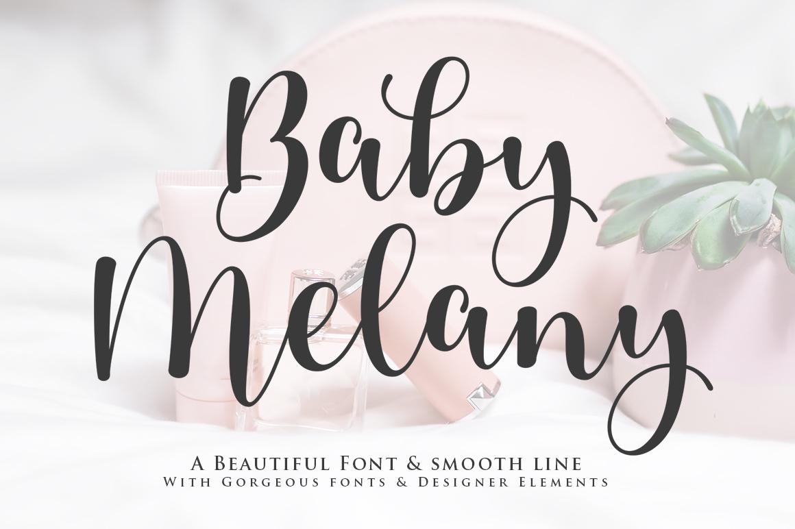 Baby Melany Font