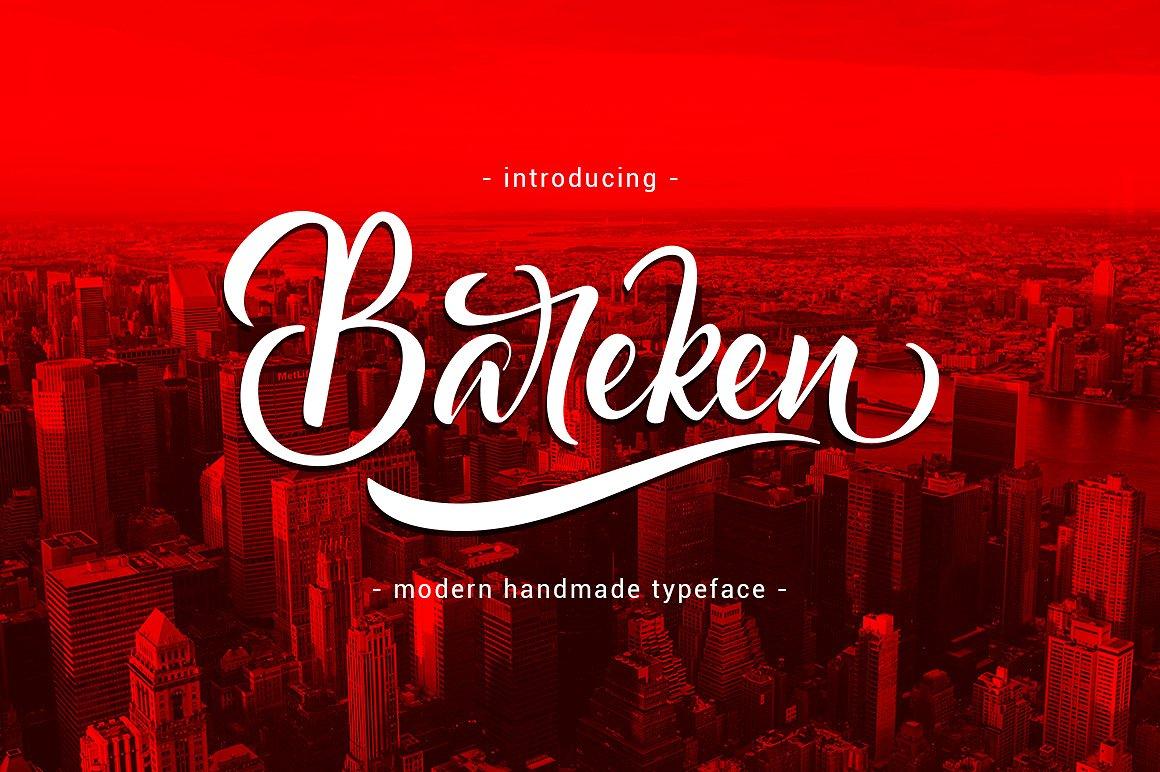 Bareken Font