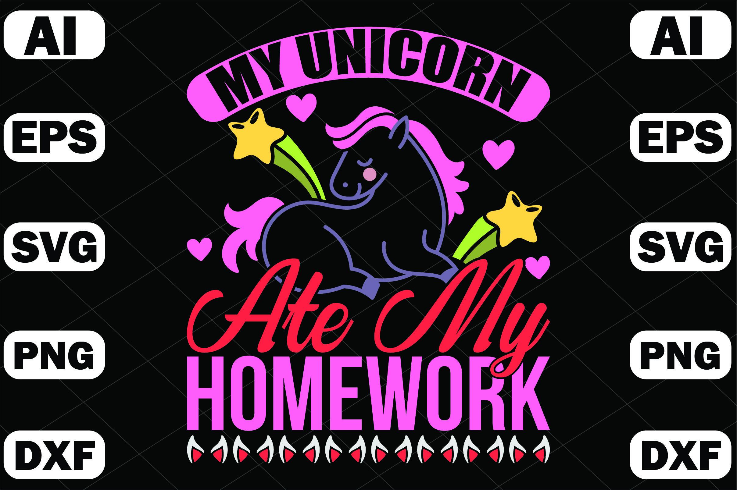 My Unicorn Ate My Homework