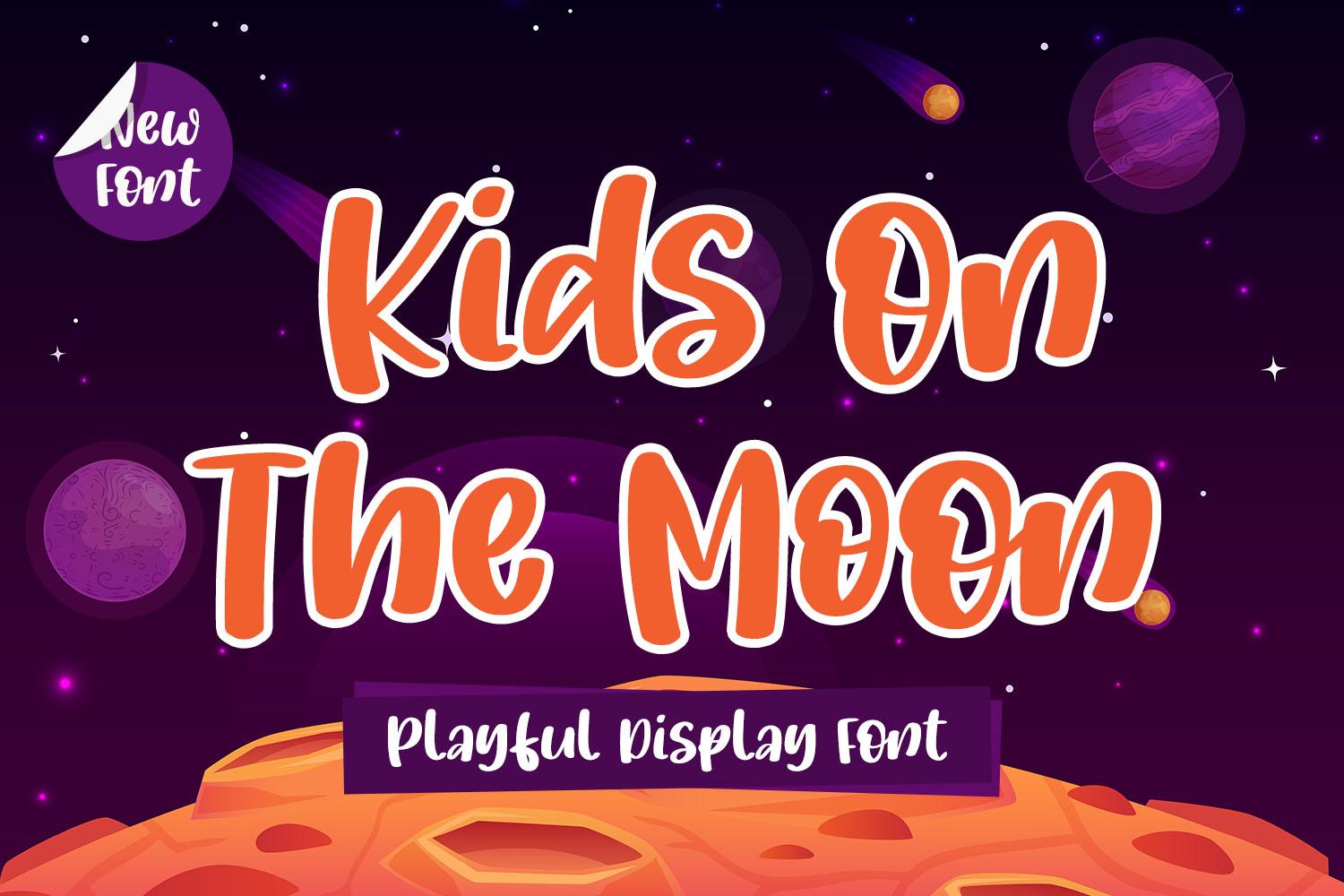 Kids on the Moon Font