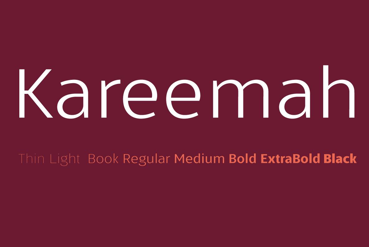 Kareemah Font