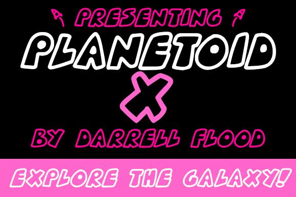 Planetoid X Font