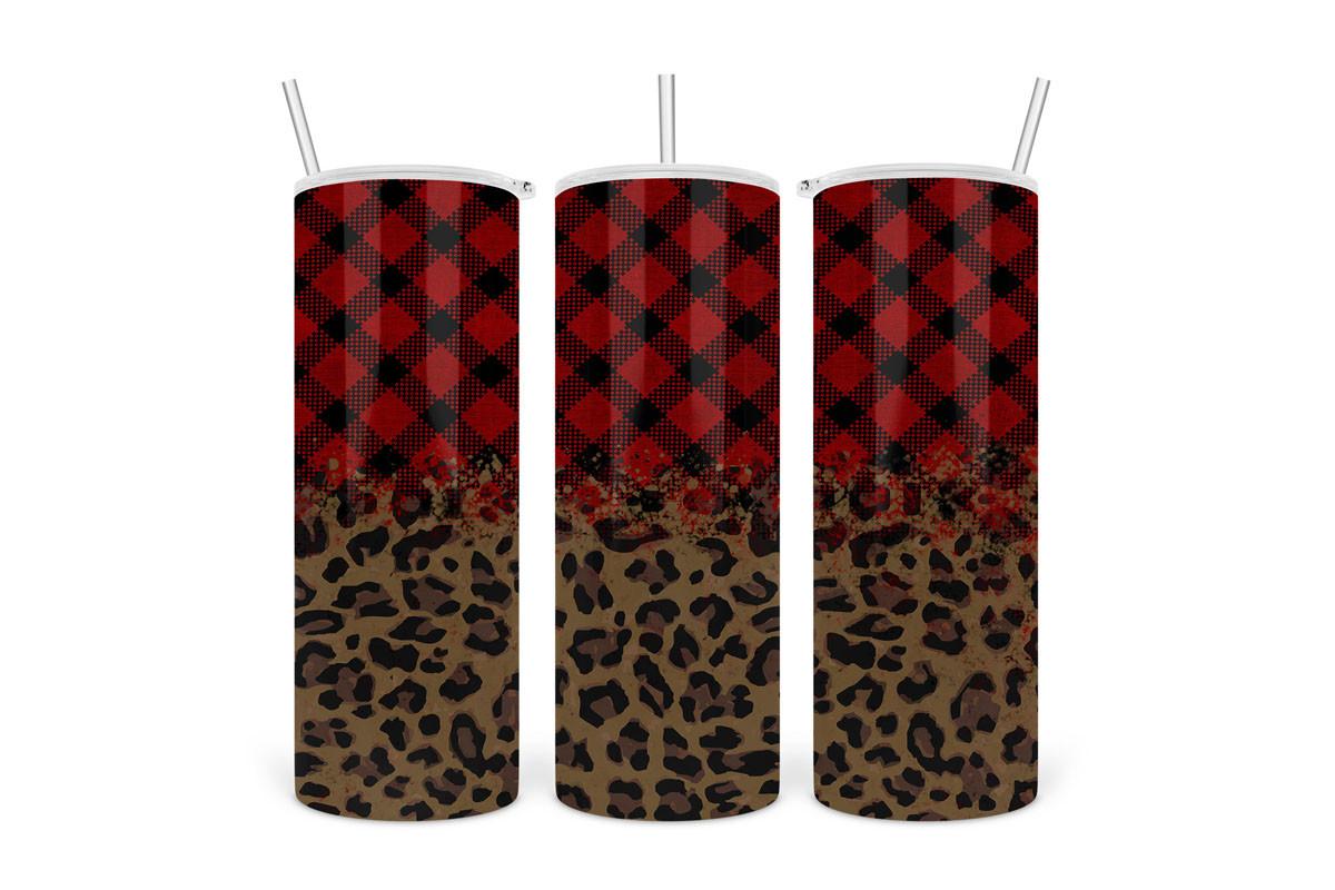 Tumbler Sublimation Buffalopard Leopard