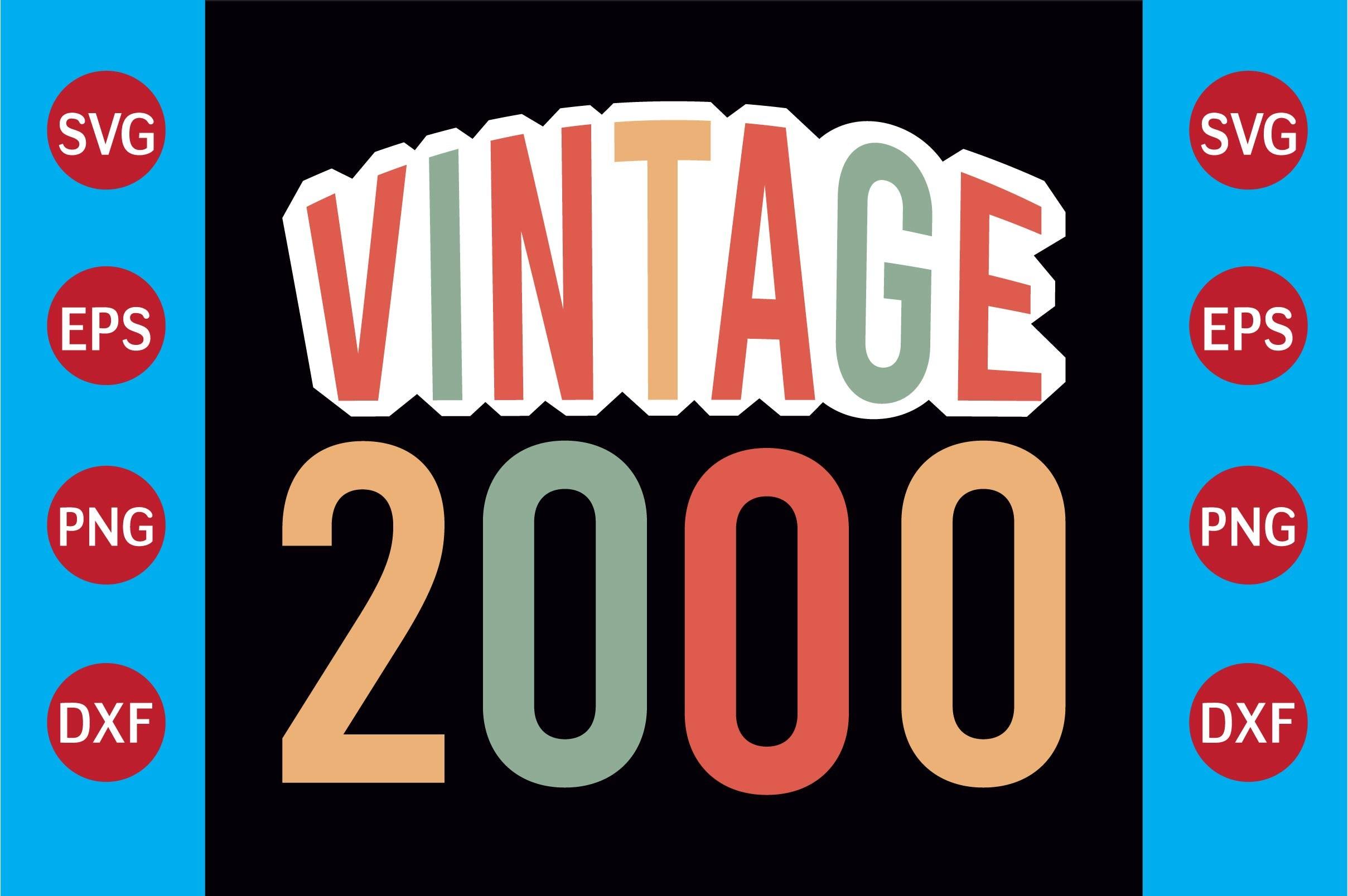 Vintage 2000  T-shirt Design