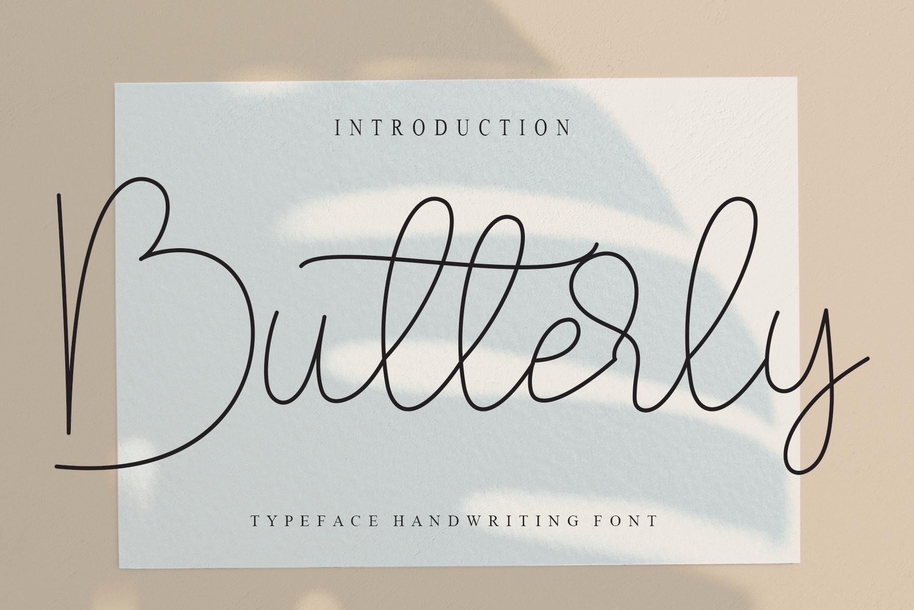 Butterly Font