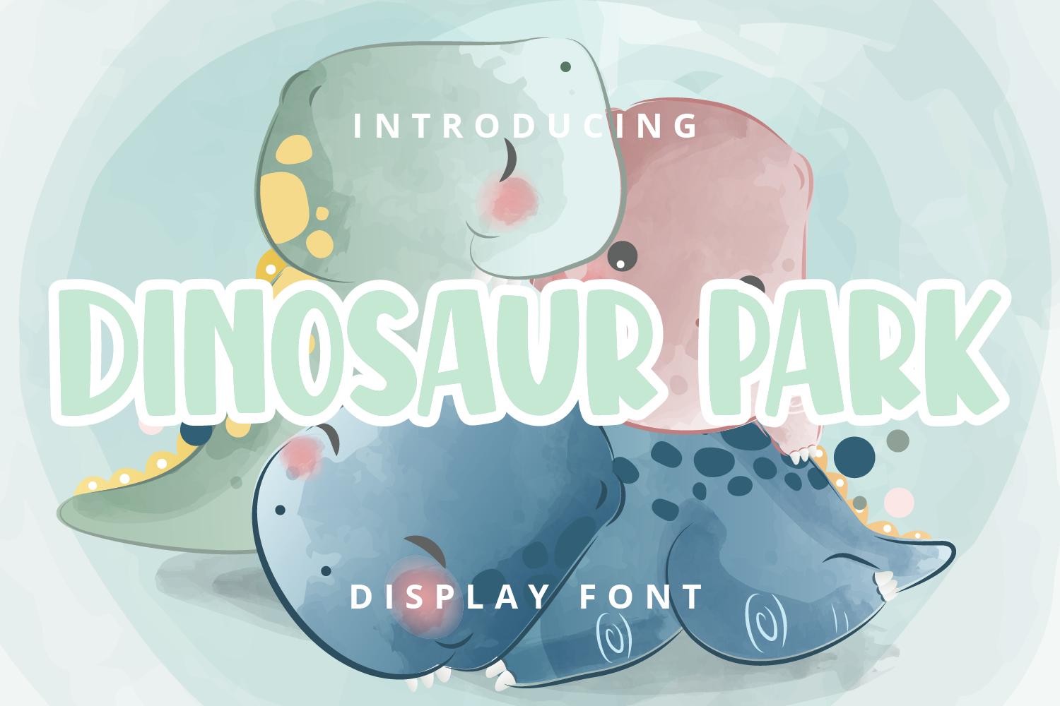 Dinosaur Park Font