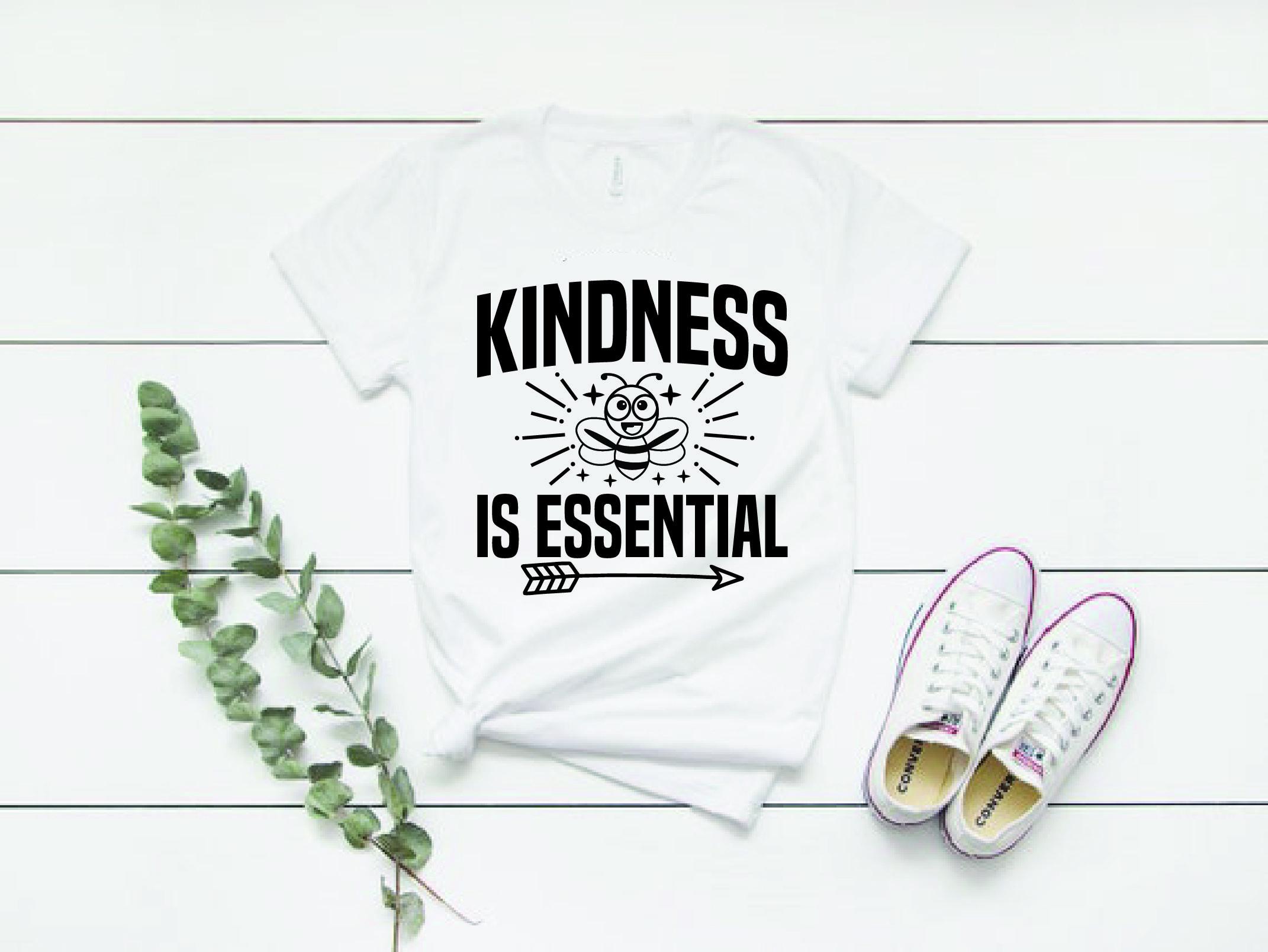 Bee Svg Design, Kindness is Essential