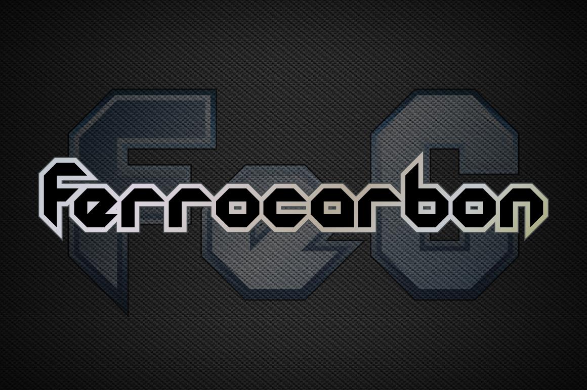 Ferrocarbon Font