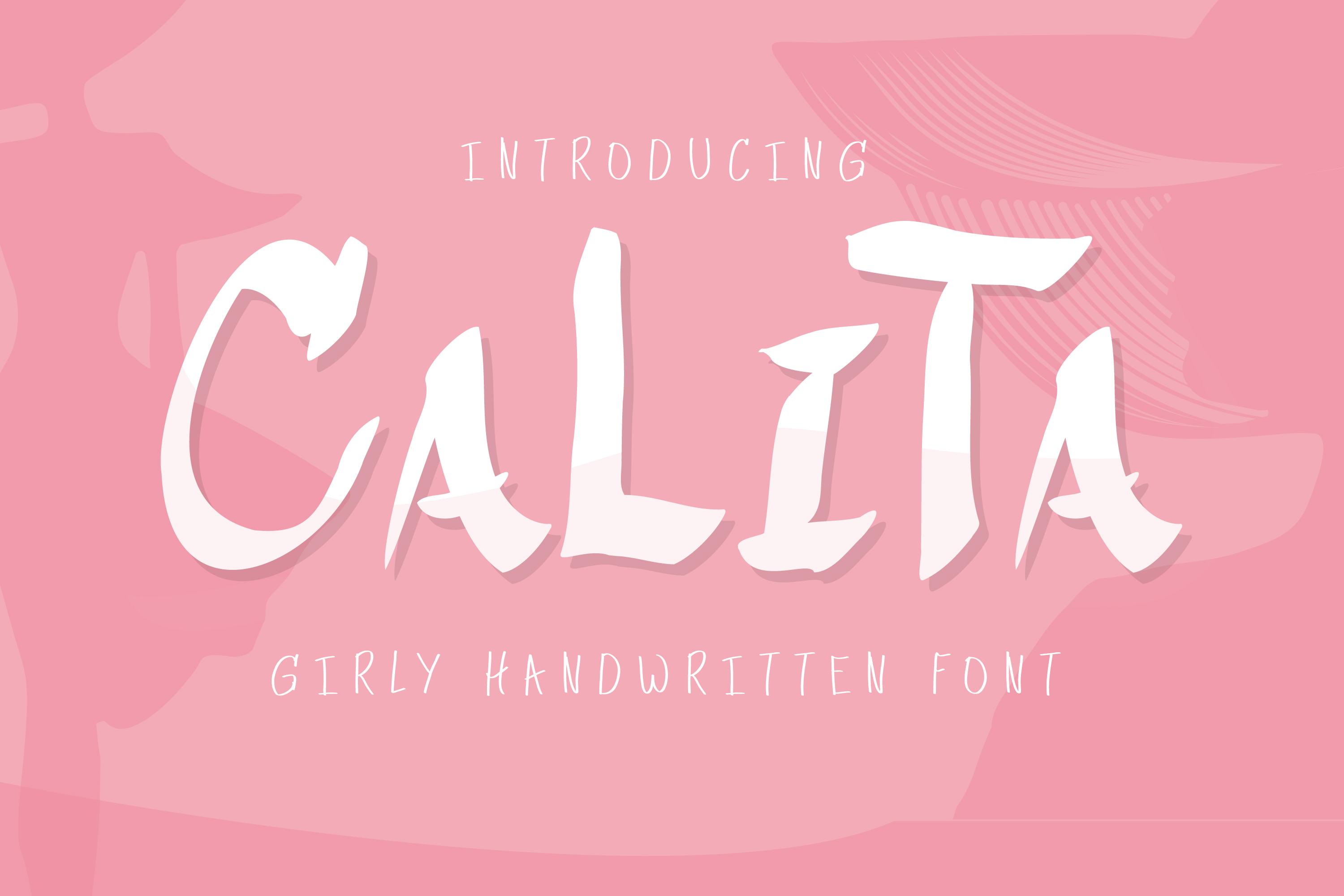 Calita Font