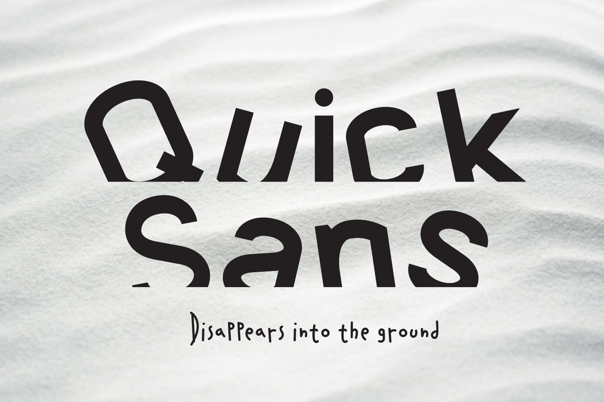 Quick Sans Font
