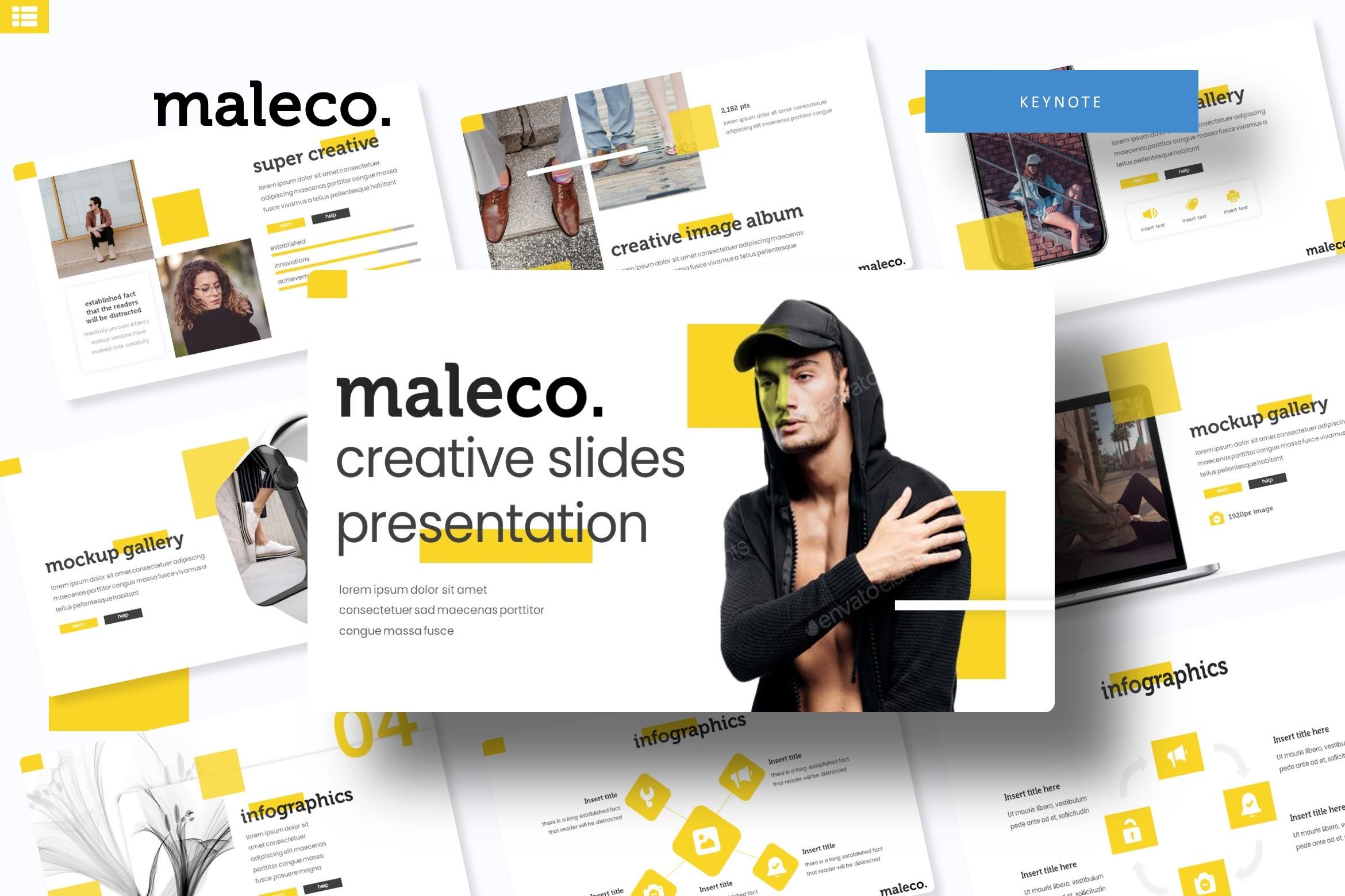 Maleco Keynote Template
