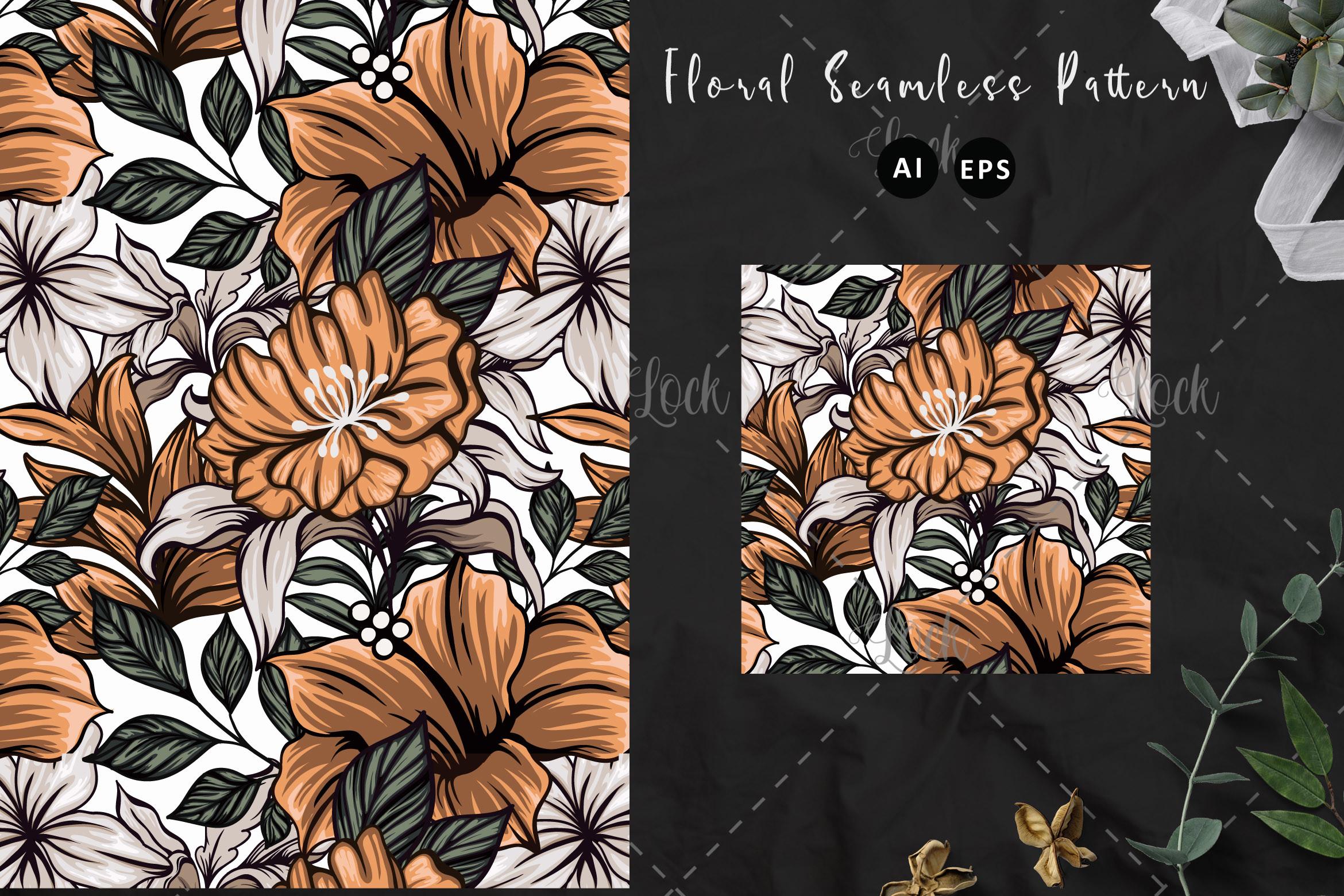 Floral Seamless Pattern