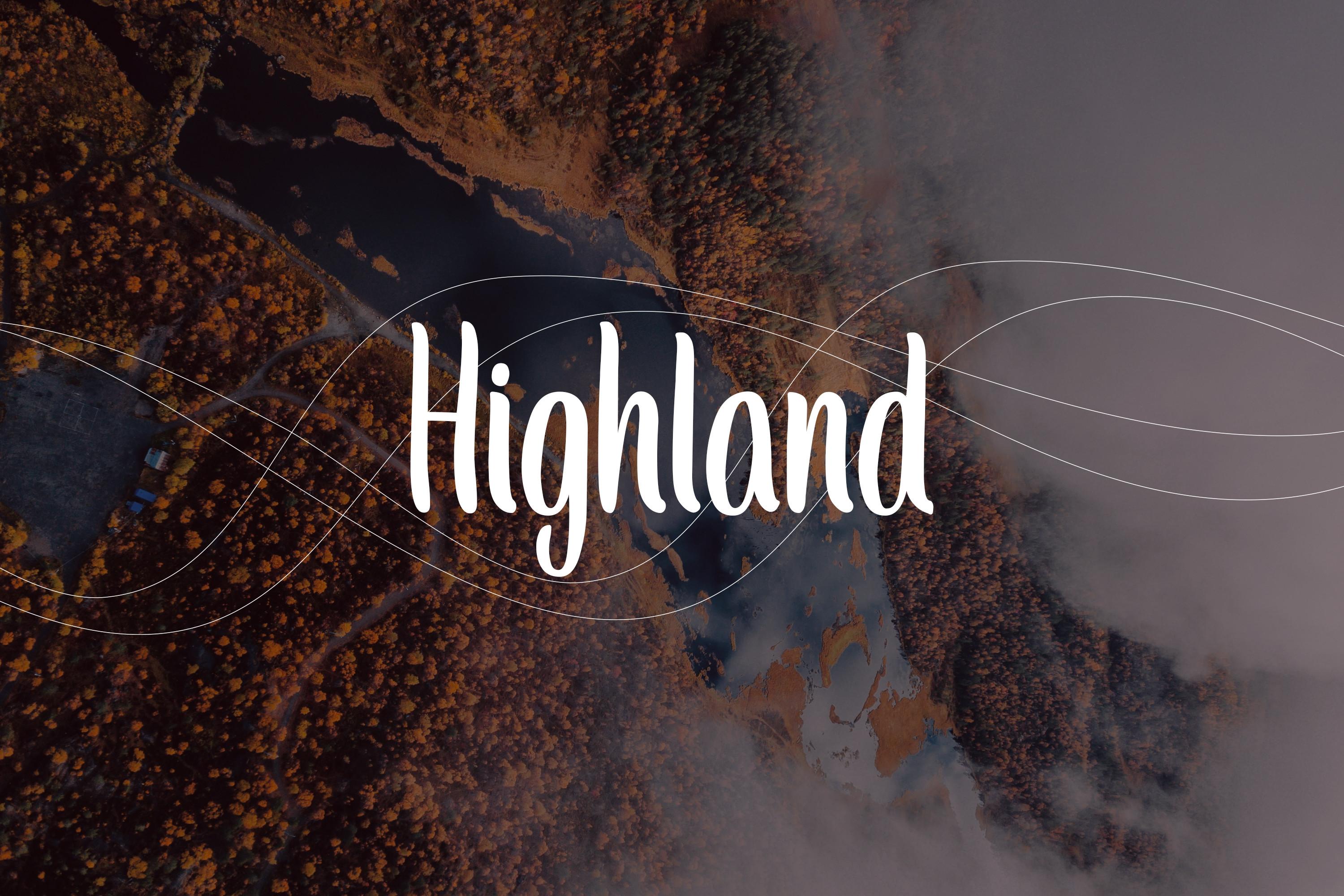 Highland Font