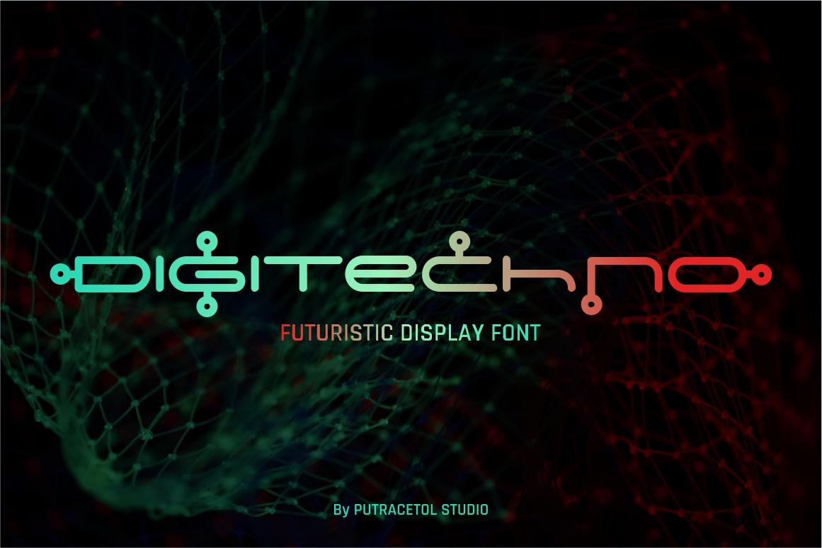 Digitechno Font