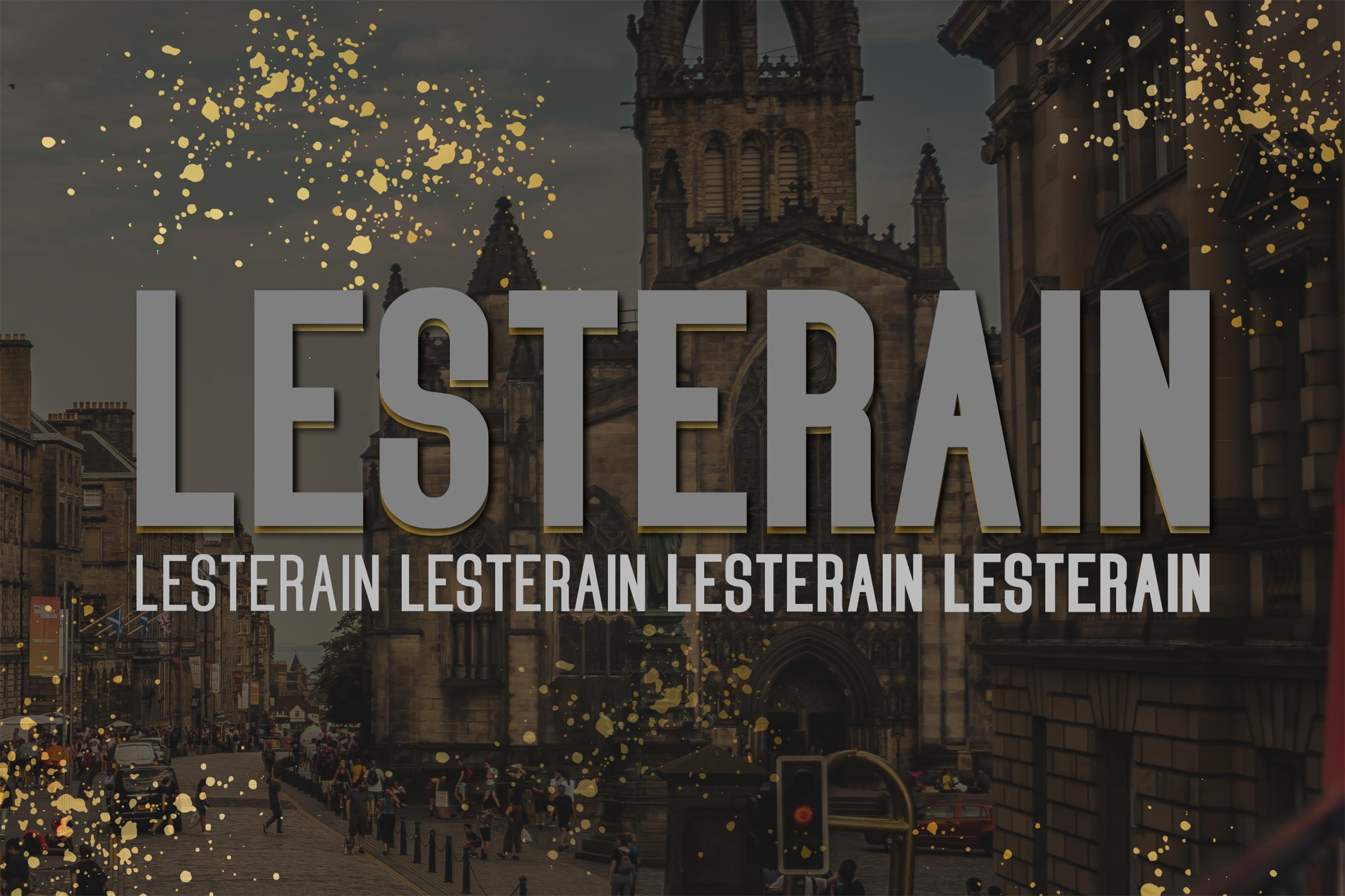 Lesterain Family Font
