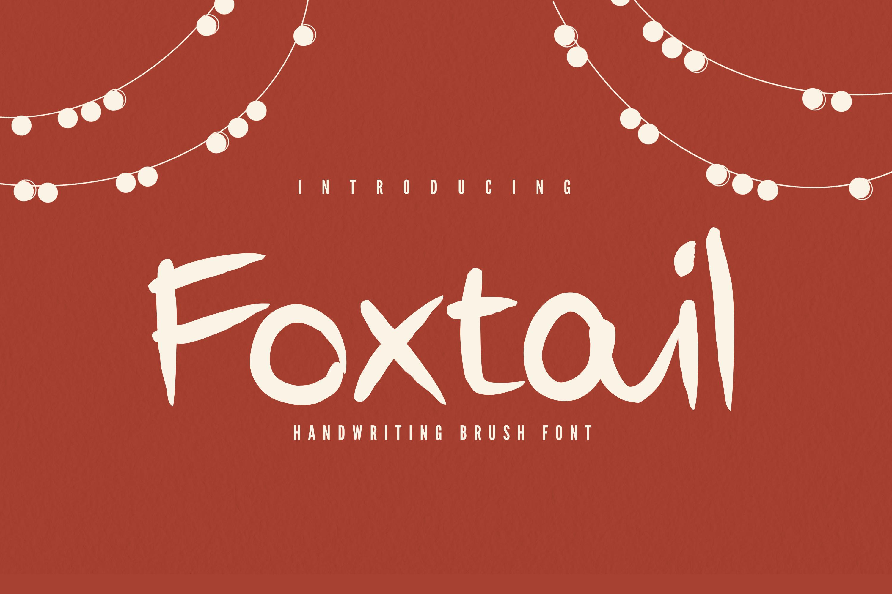 Foxtail Font