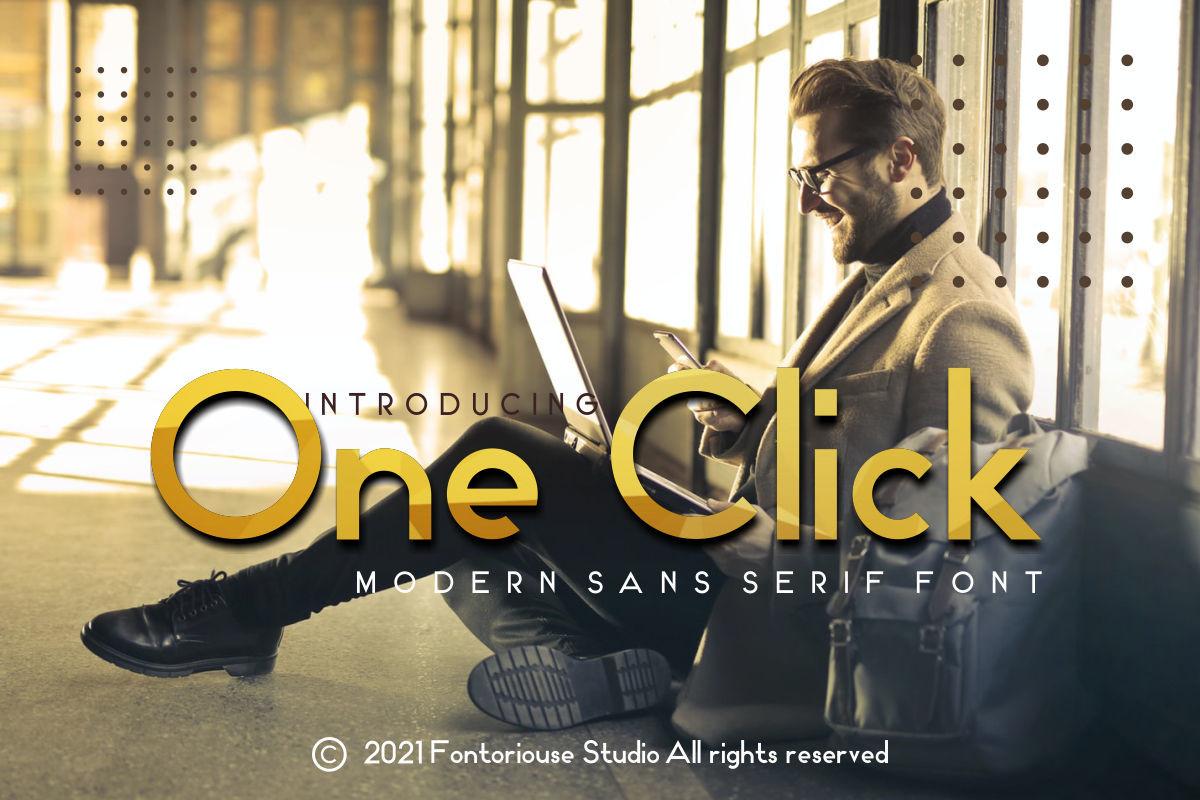 One Click Font