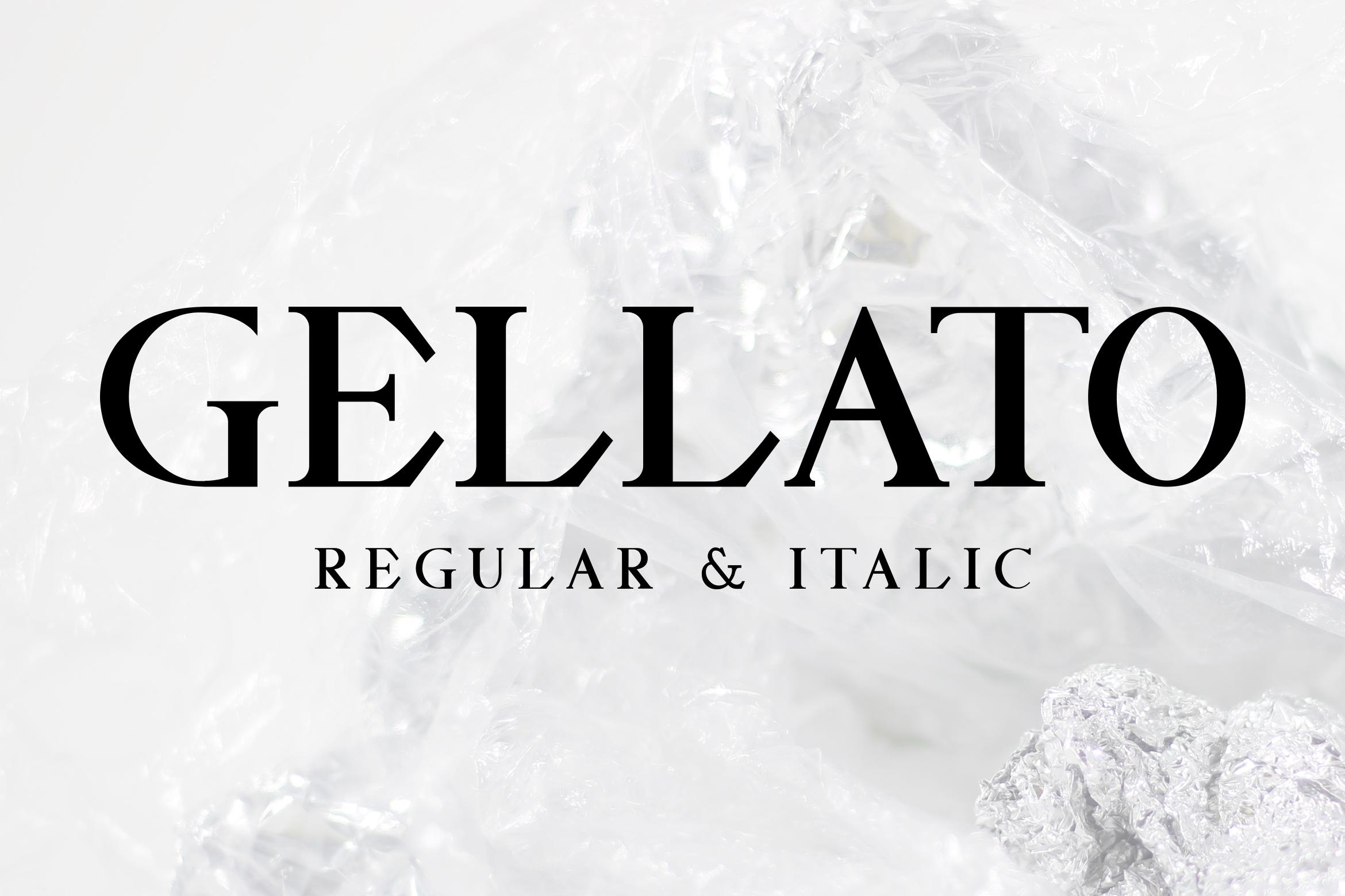 Gellato Font