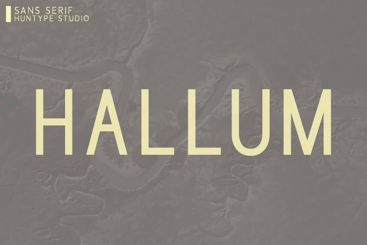 Hallum Font
