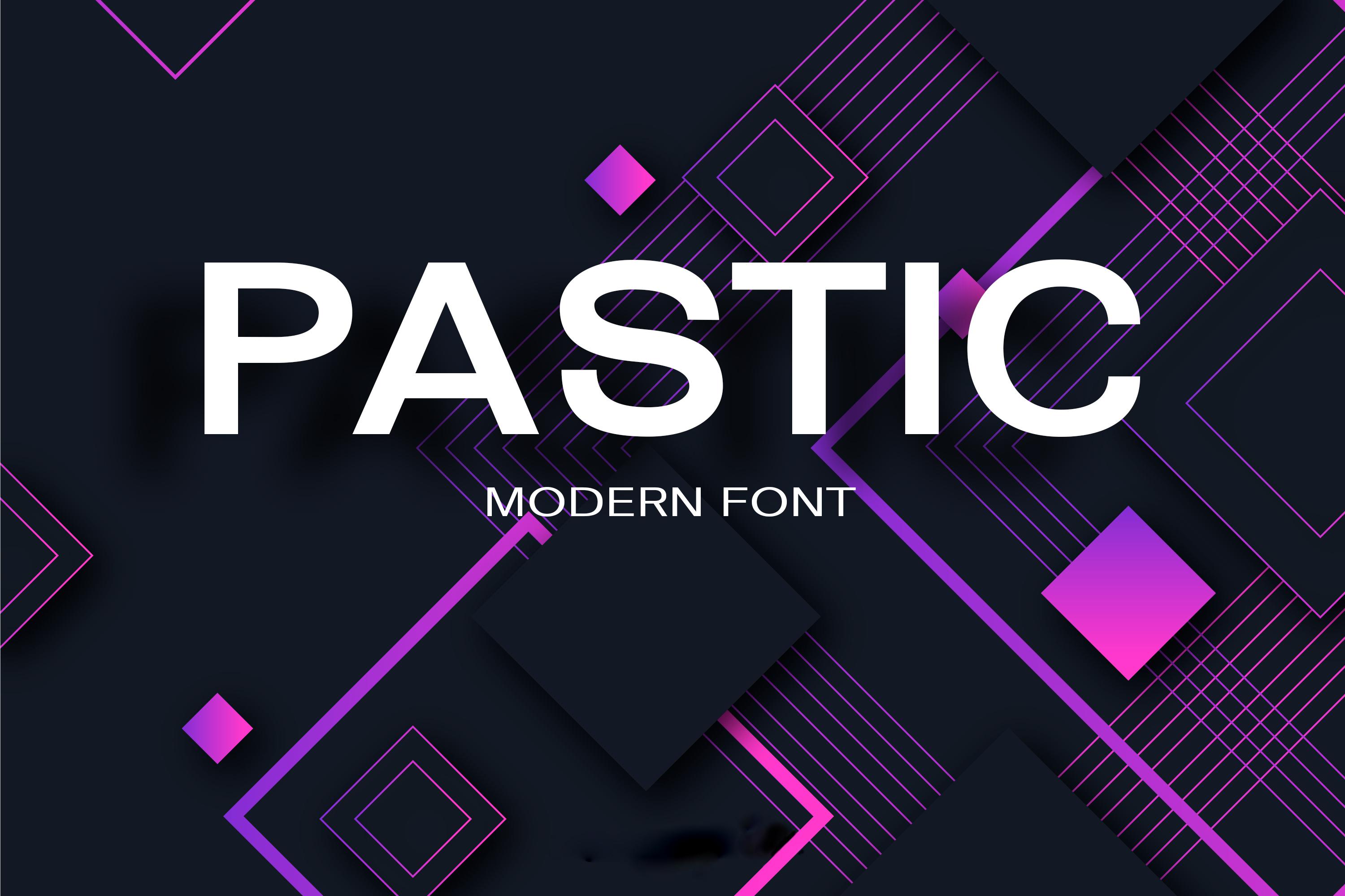 Pastic Font