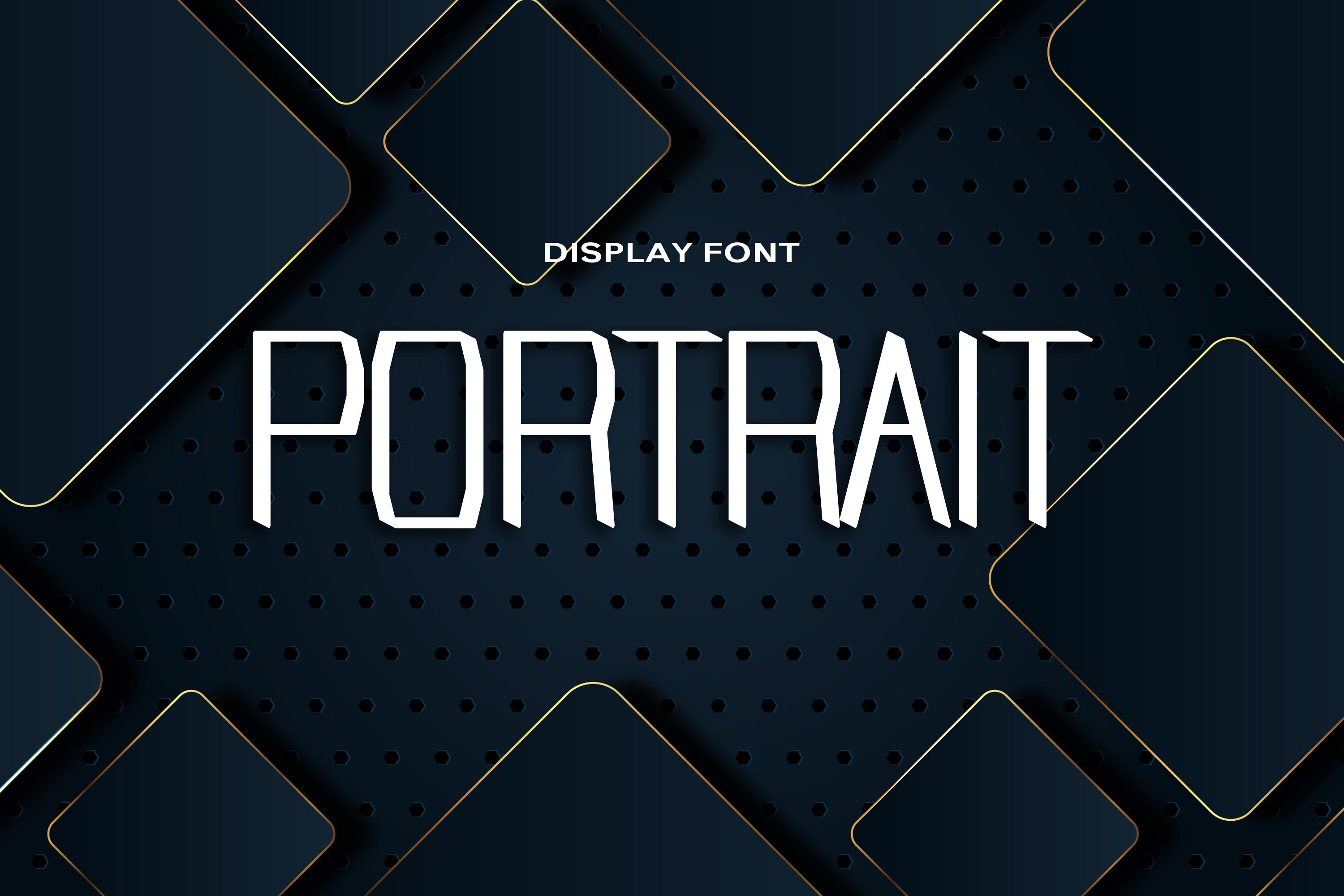 Portrait Font