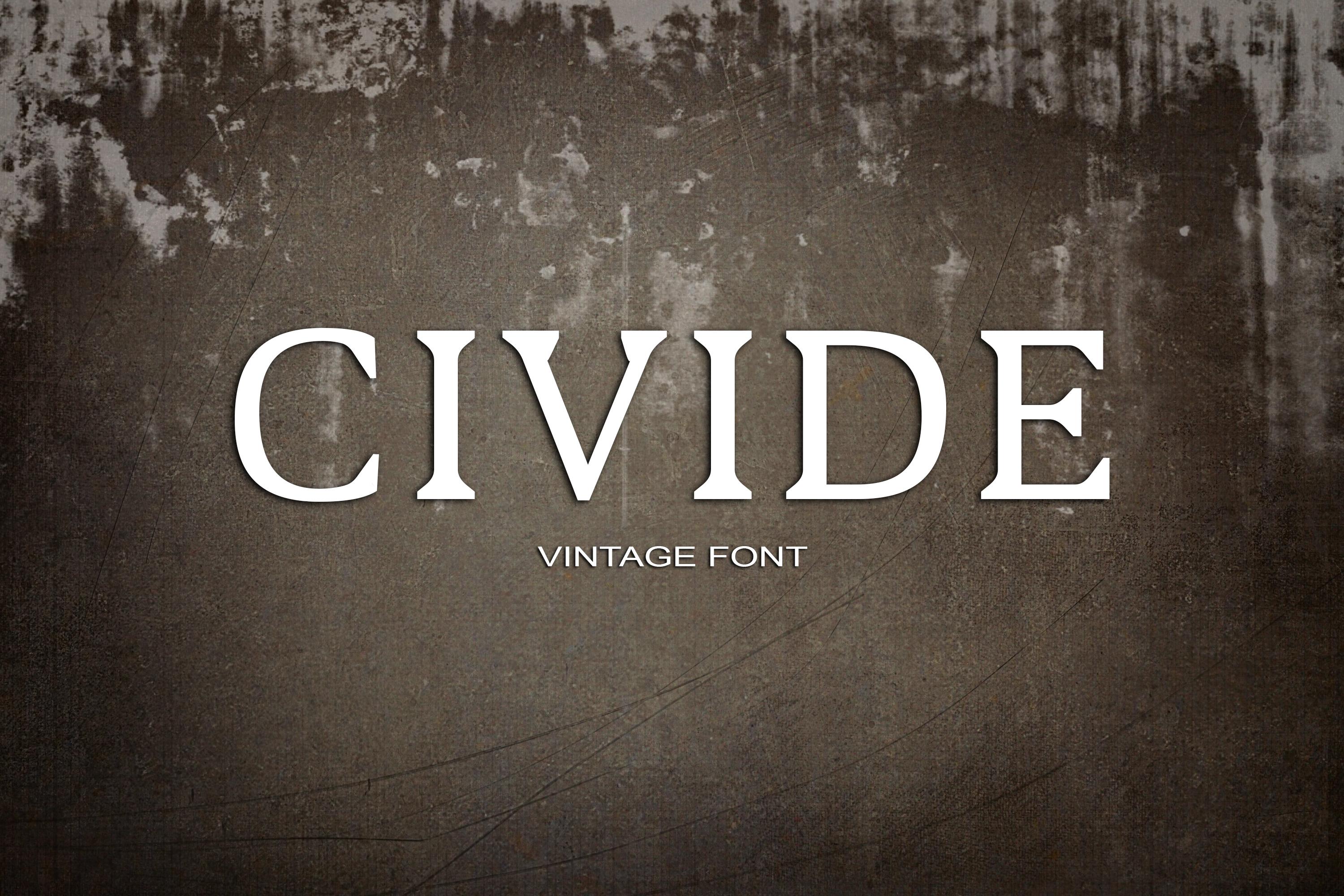 Civide Font