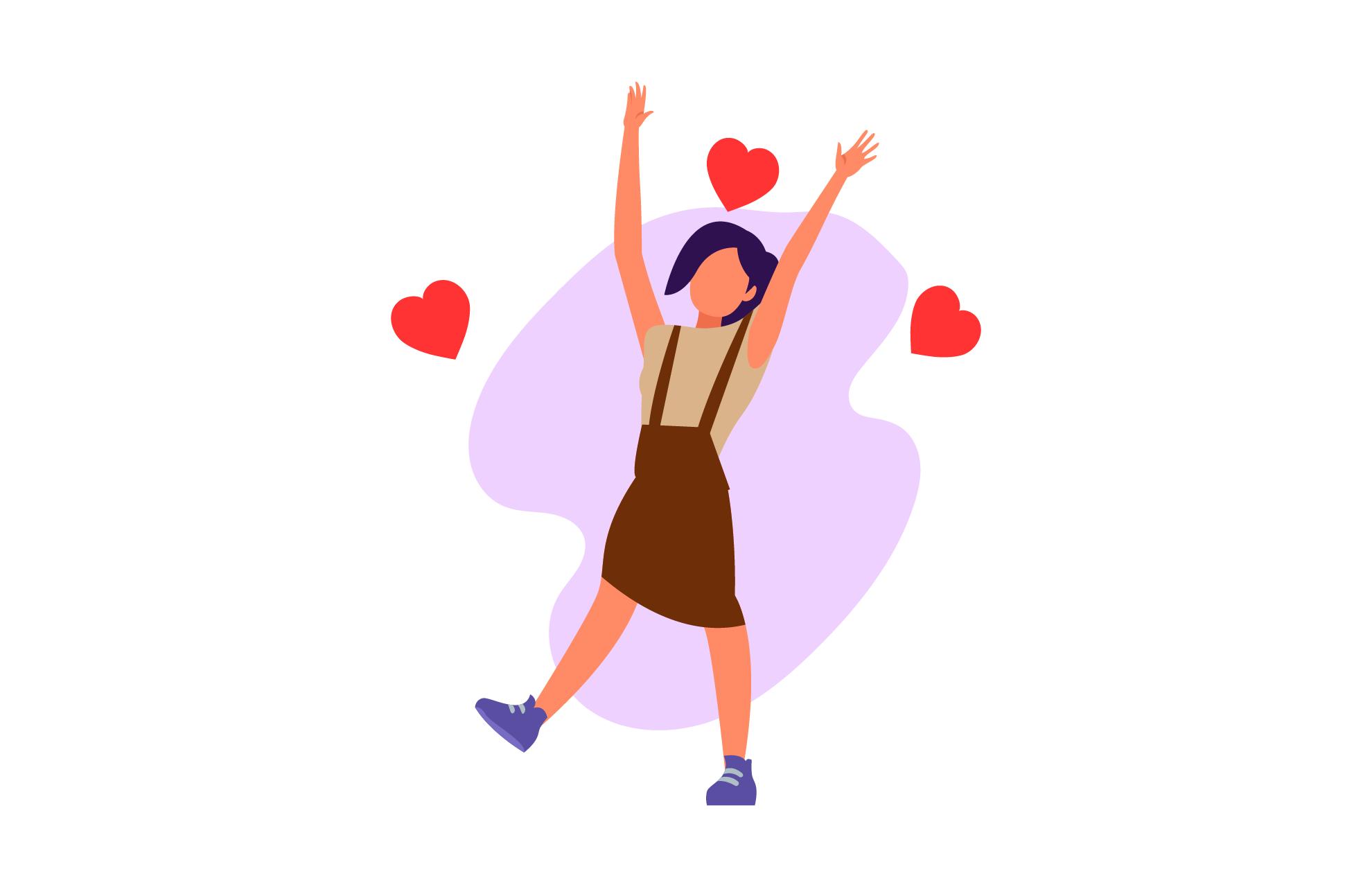 Valentine People Romantic Love Girl