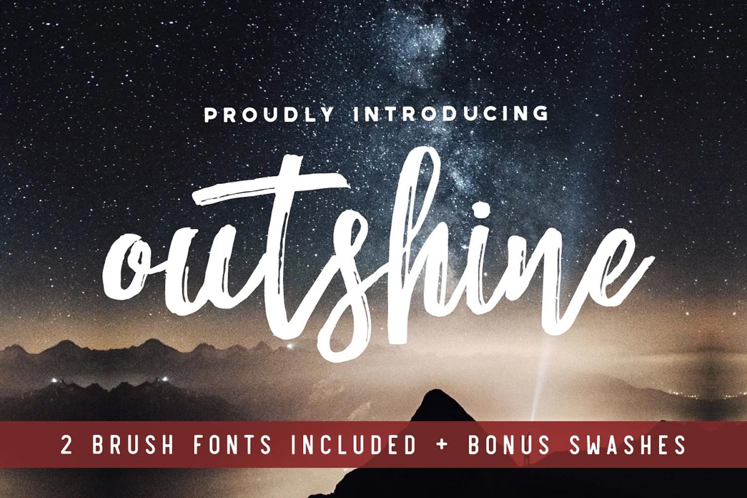 Outshine Font