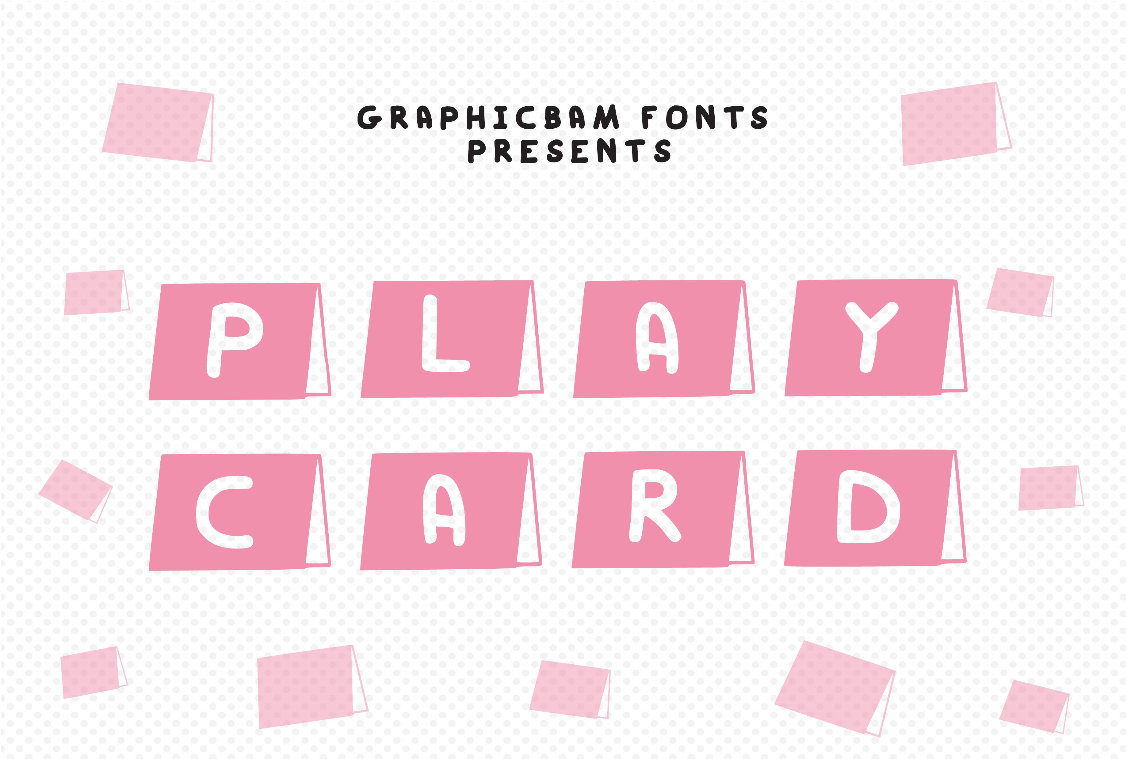 Play Card Font