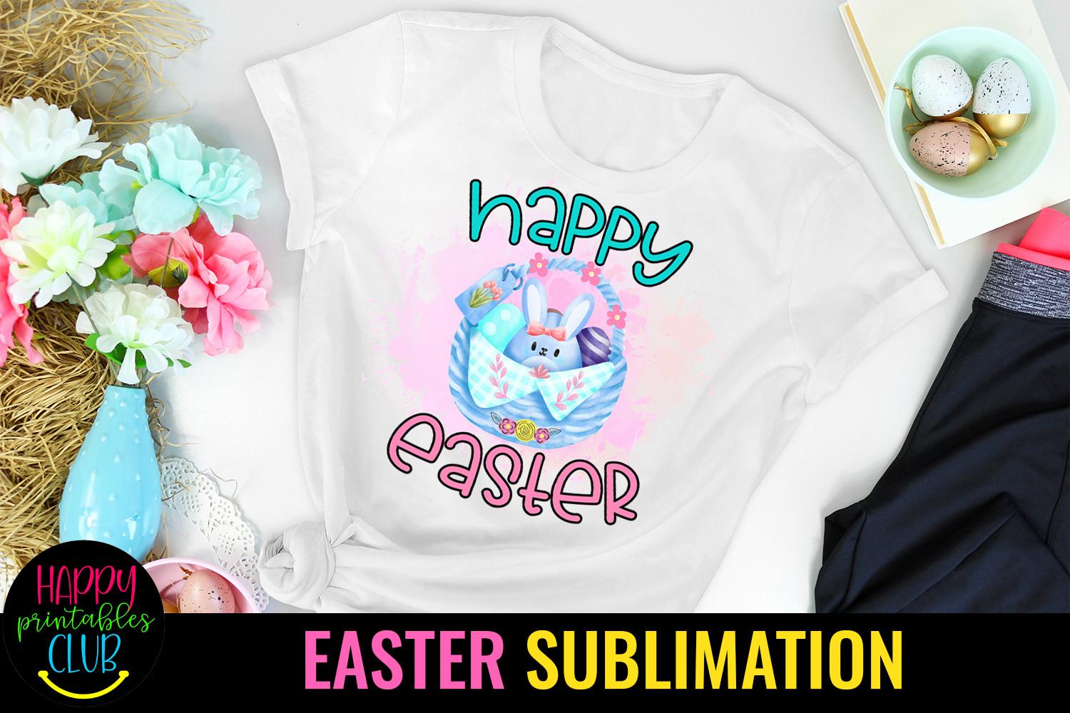 Happy Easter Sublimation- Sublimation