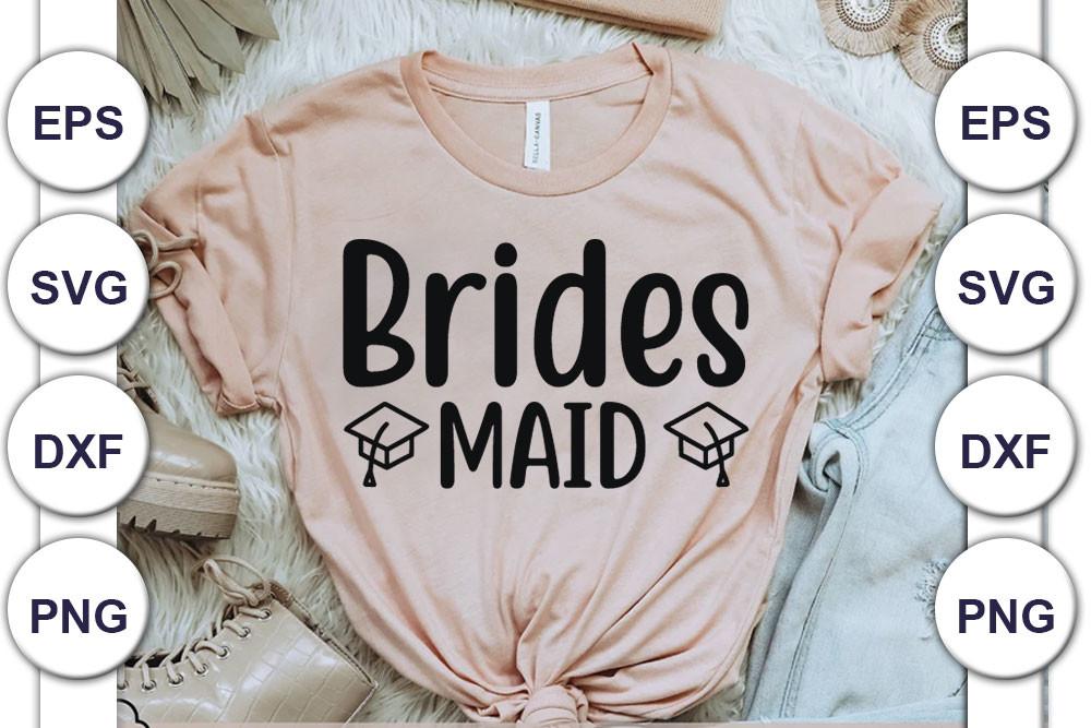 Wedding Svg Design, Brides Maid