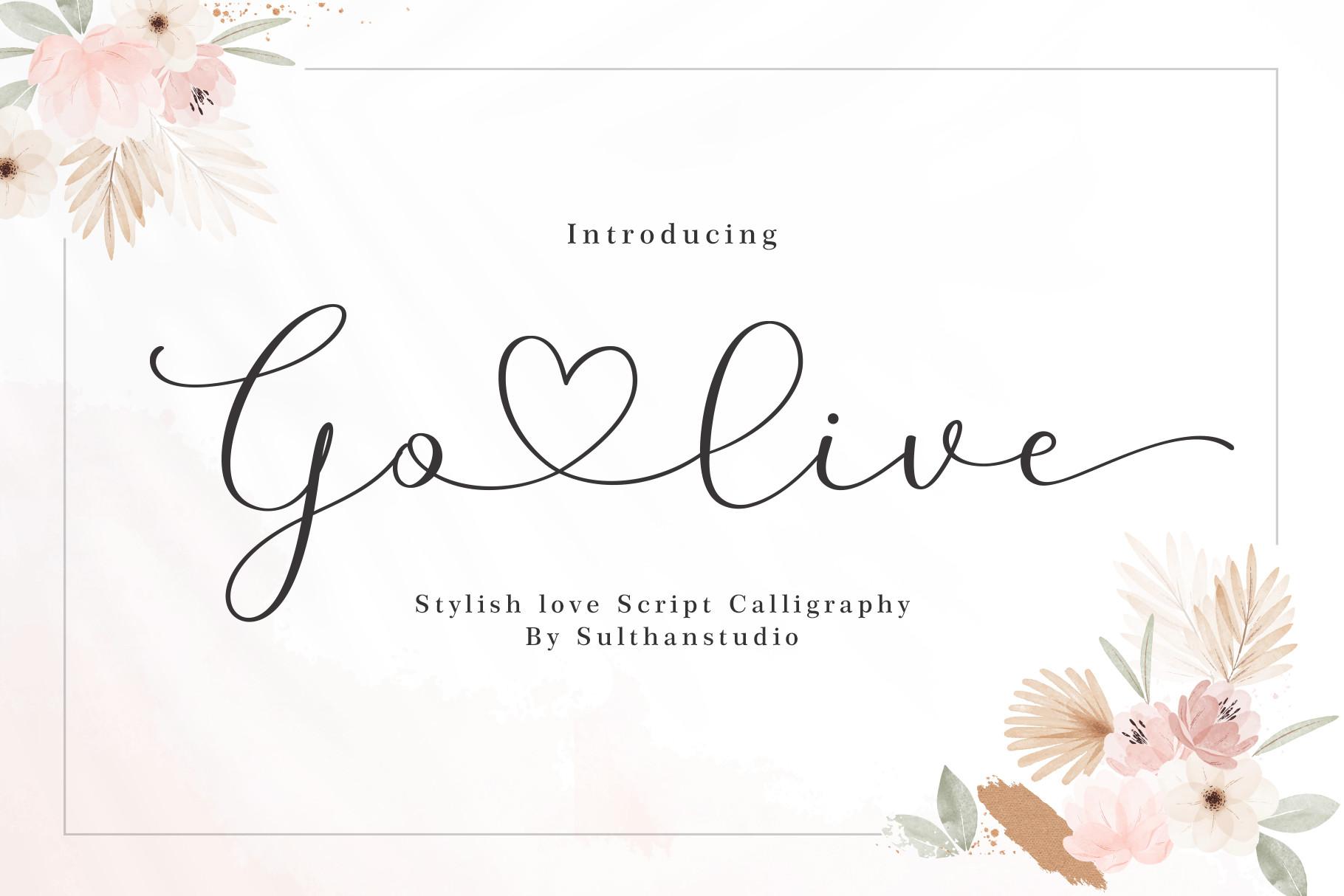 Go Live Font