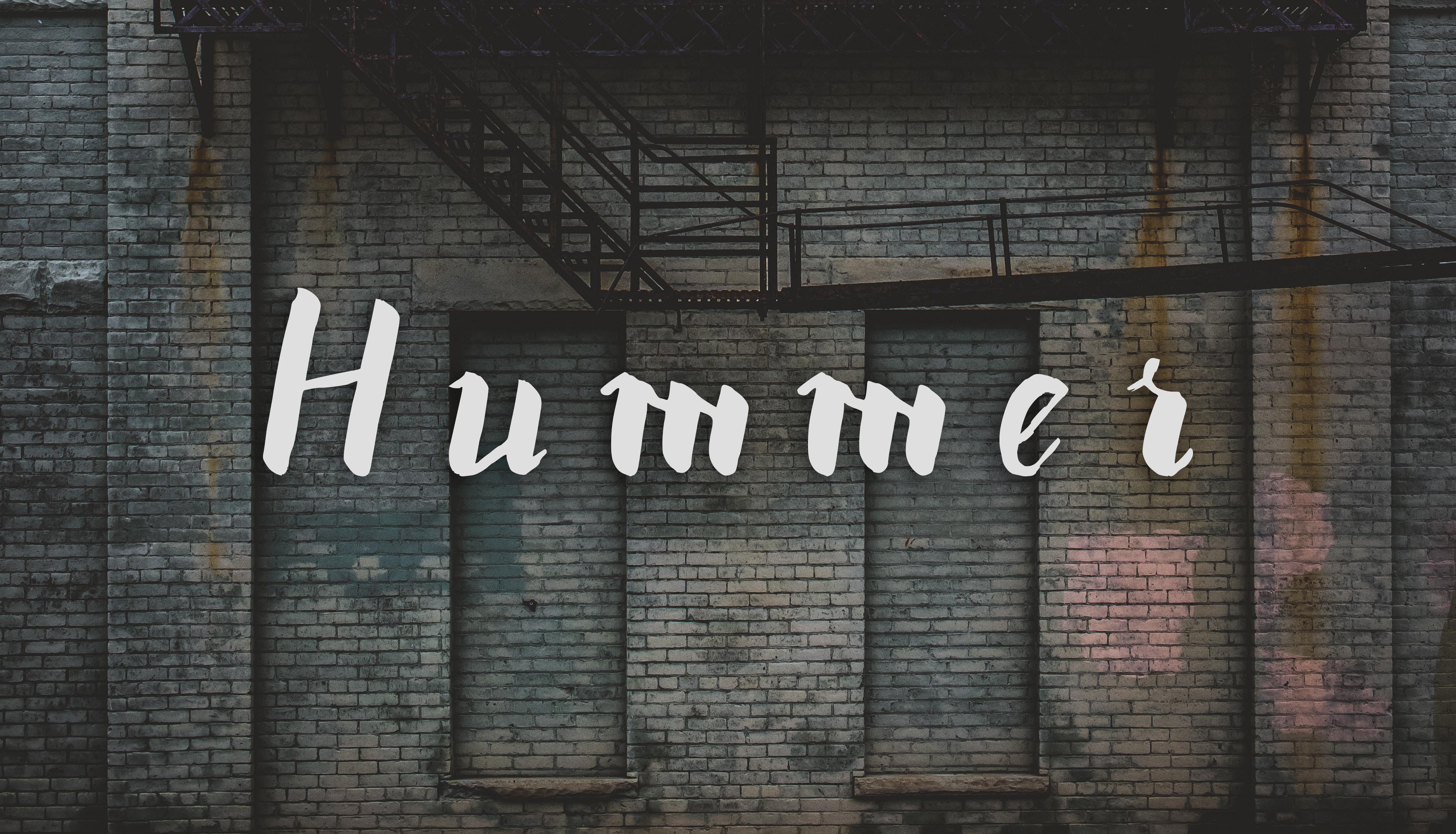 Hummer Font