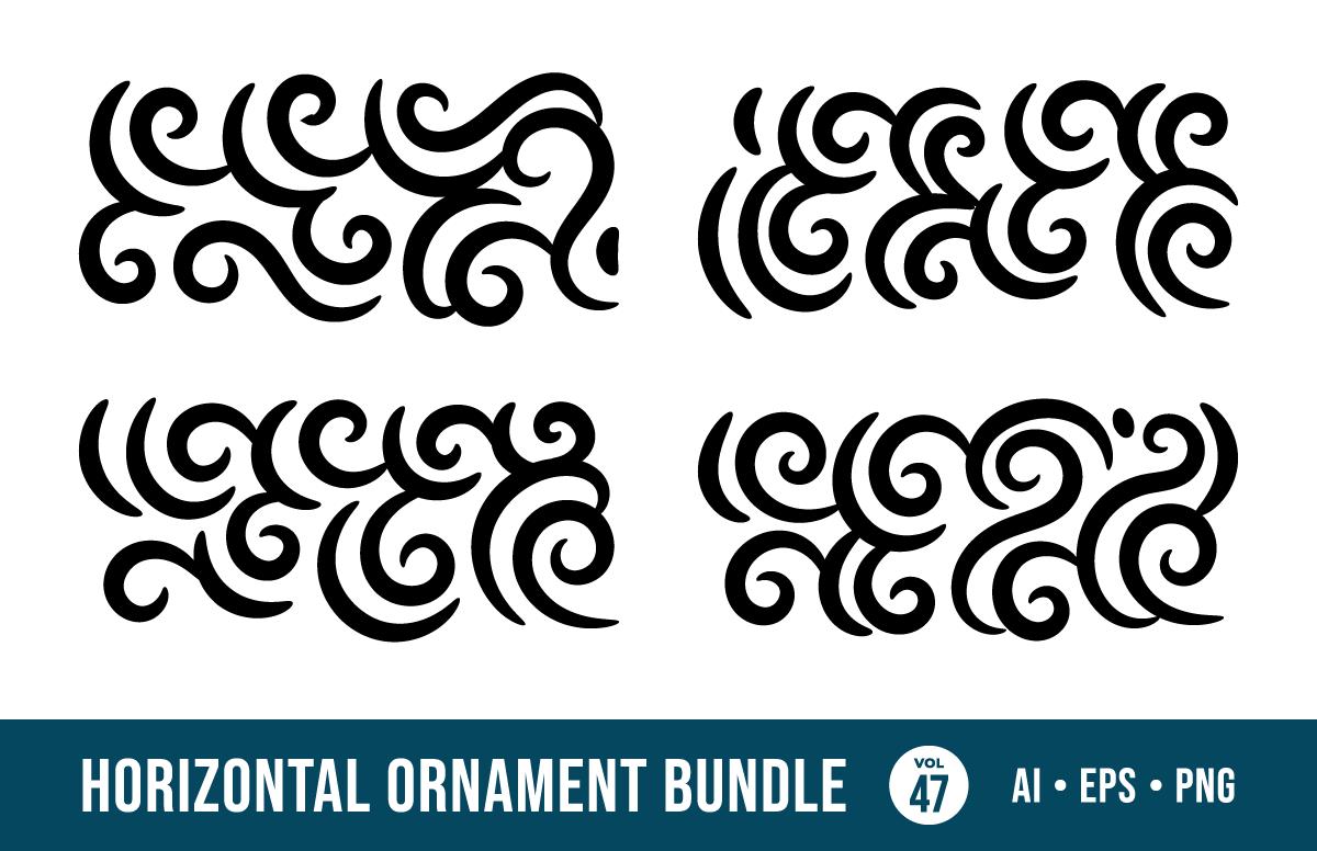 Horizontal Ornament Bundle