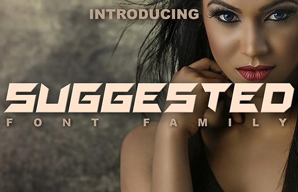 Suggested Family Font