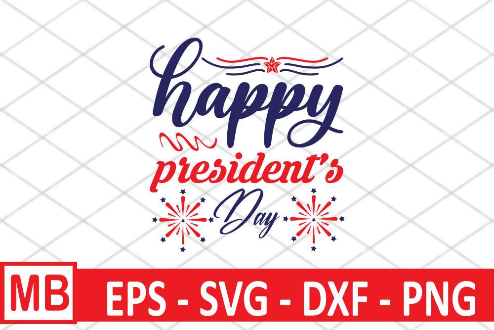 Happy President's Day Svg Design, Happy