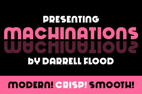 Machinations Font