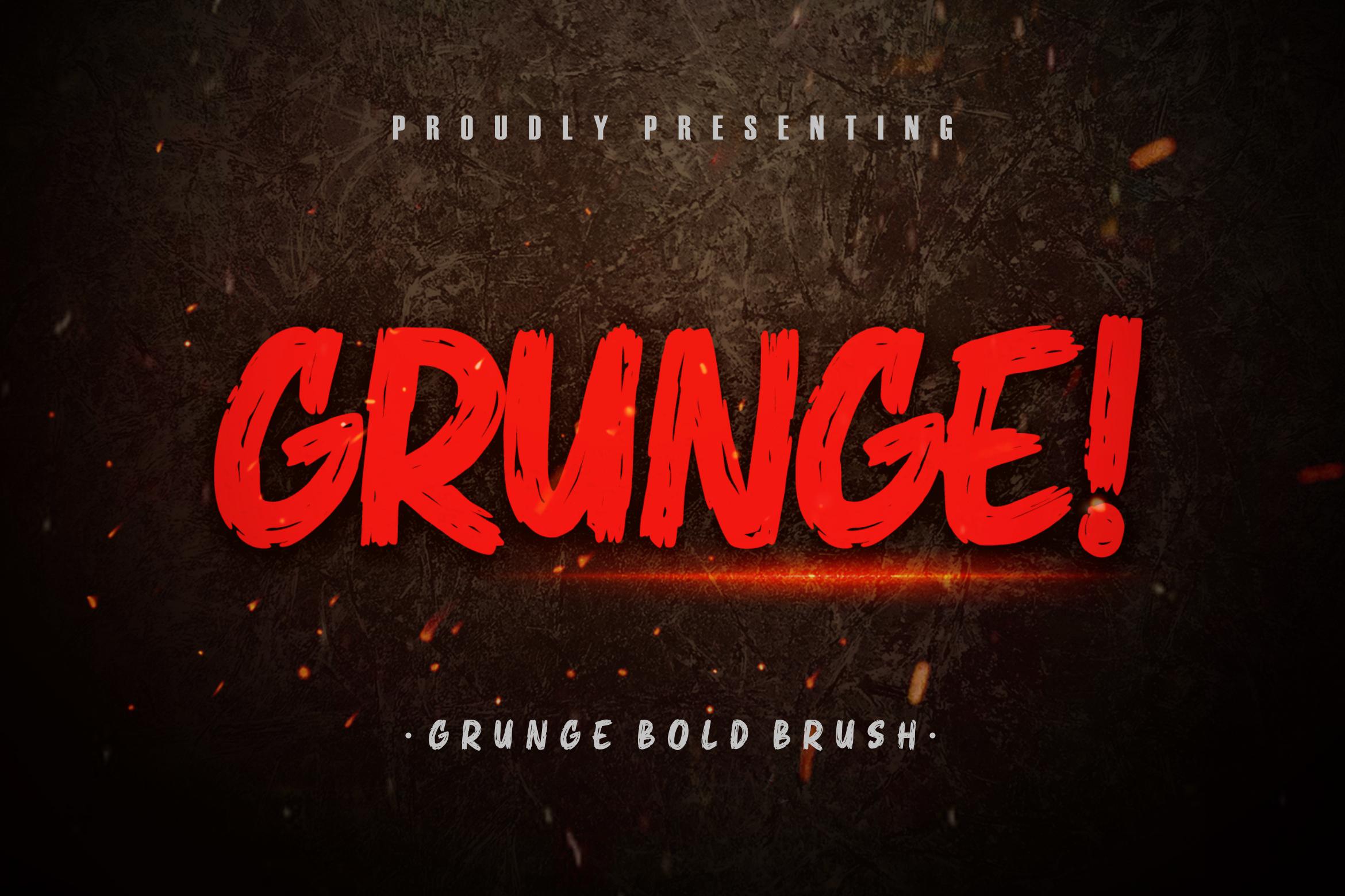 Grunge! Font