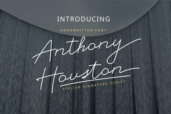 Anthony Houston Font
