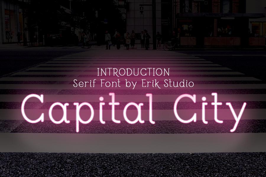Capital City Font