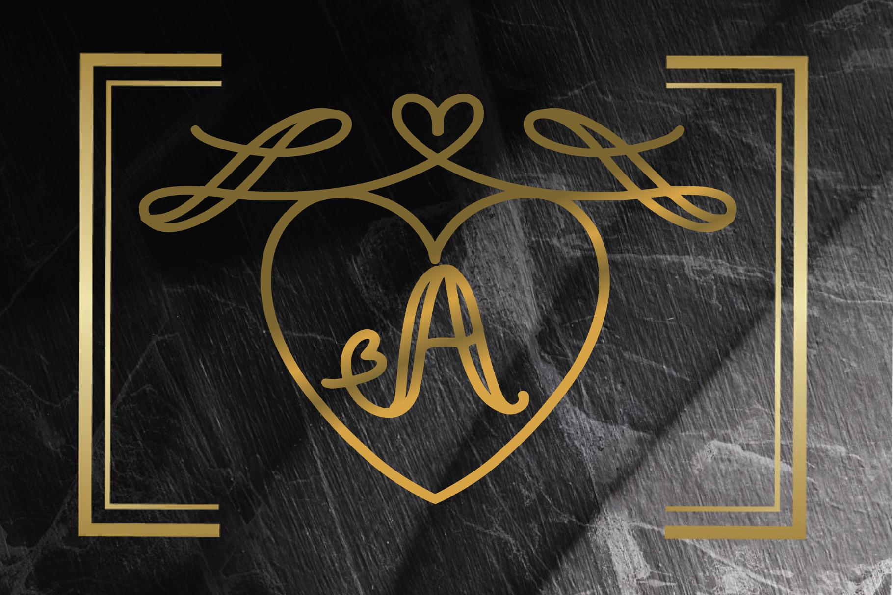 Monogram Love Font