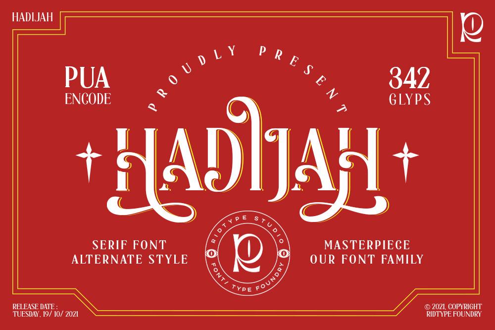 Hadijah Font