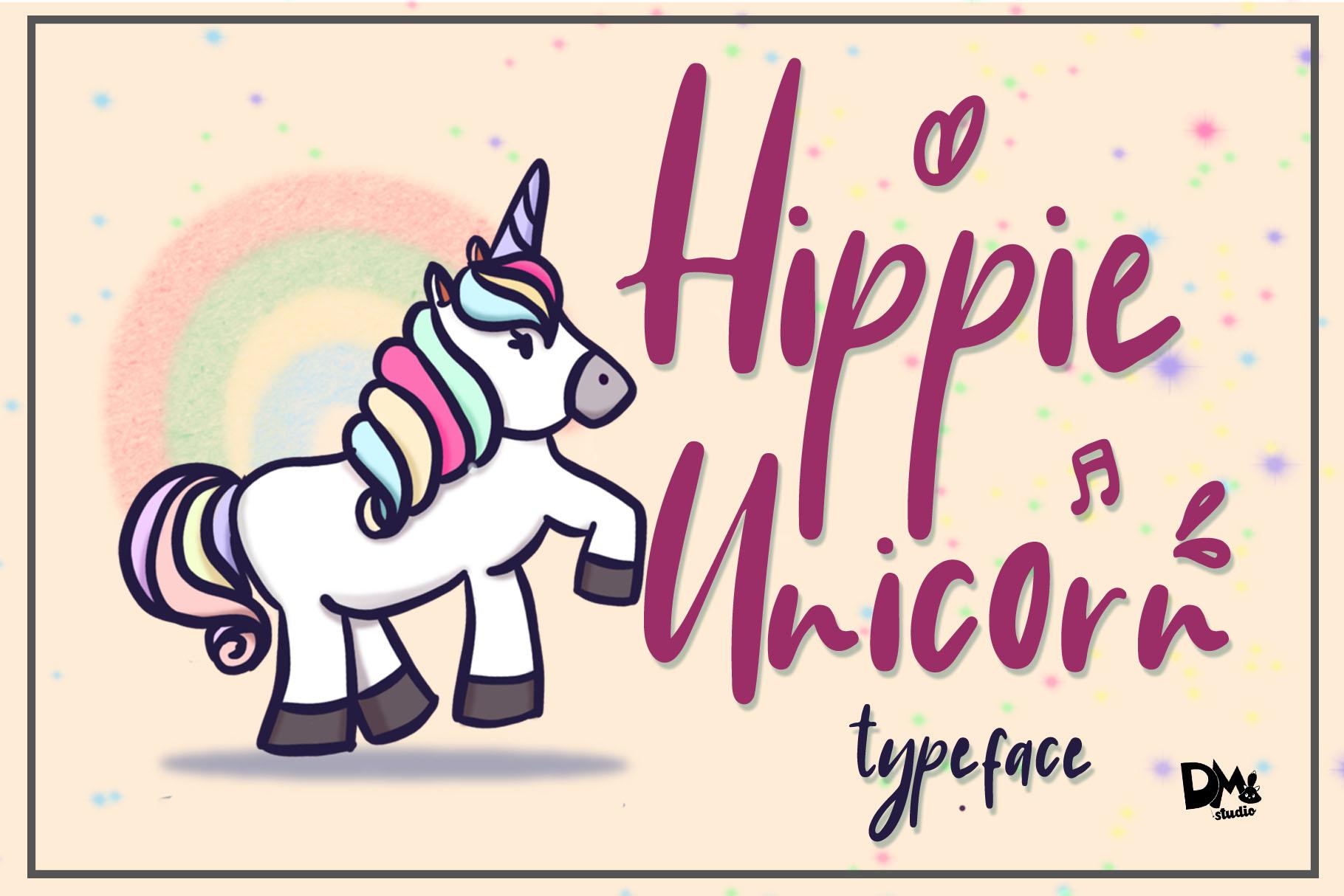 Hippie Unicorn Font