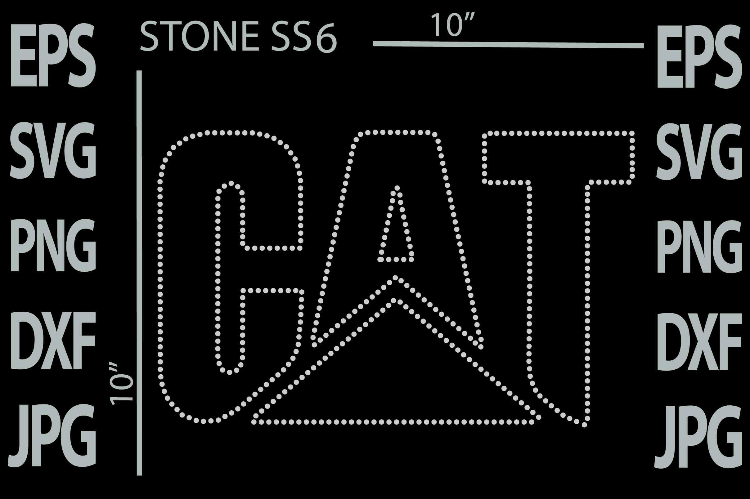 Rhinestone Template.