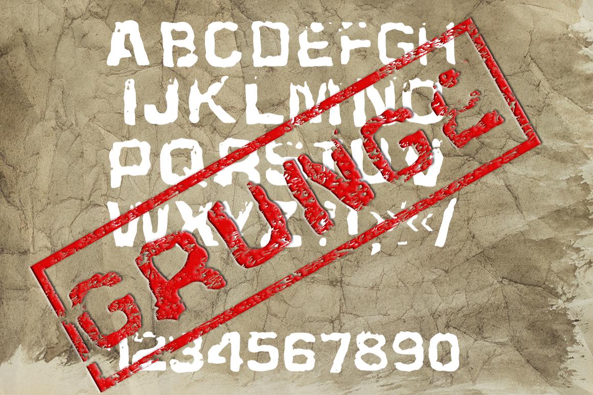 Grunge Font