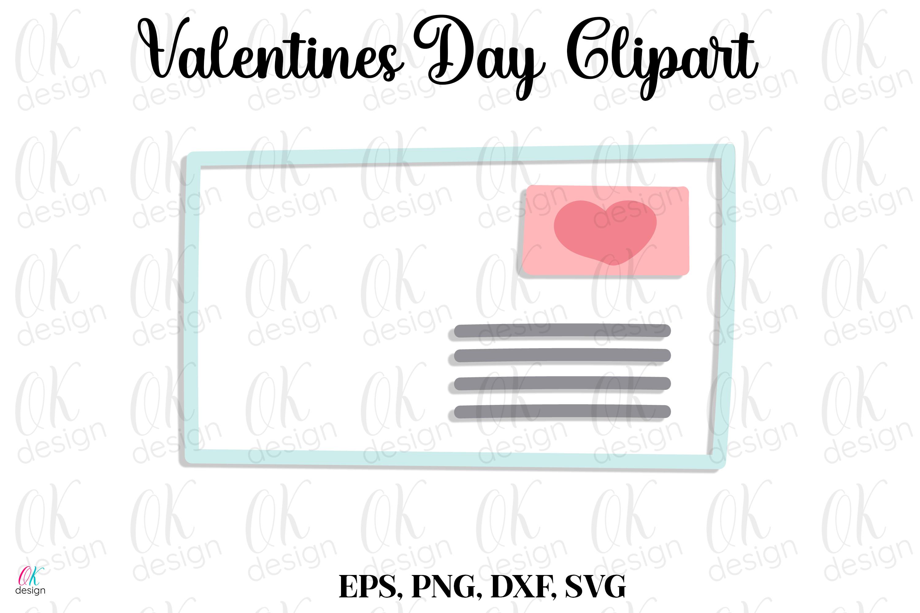 Valentines Clipart SVG, DXF, PNG Files.
