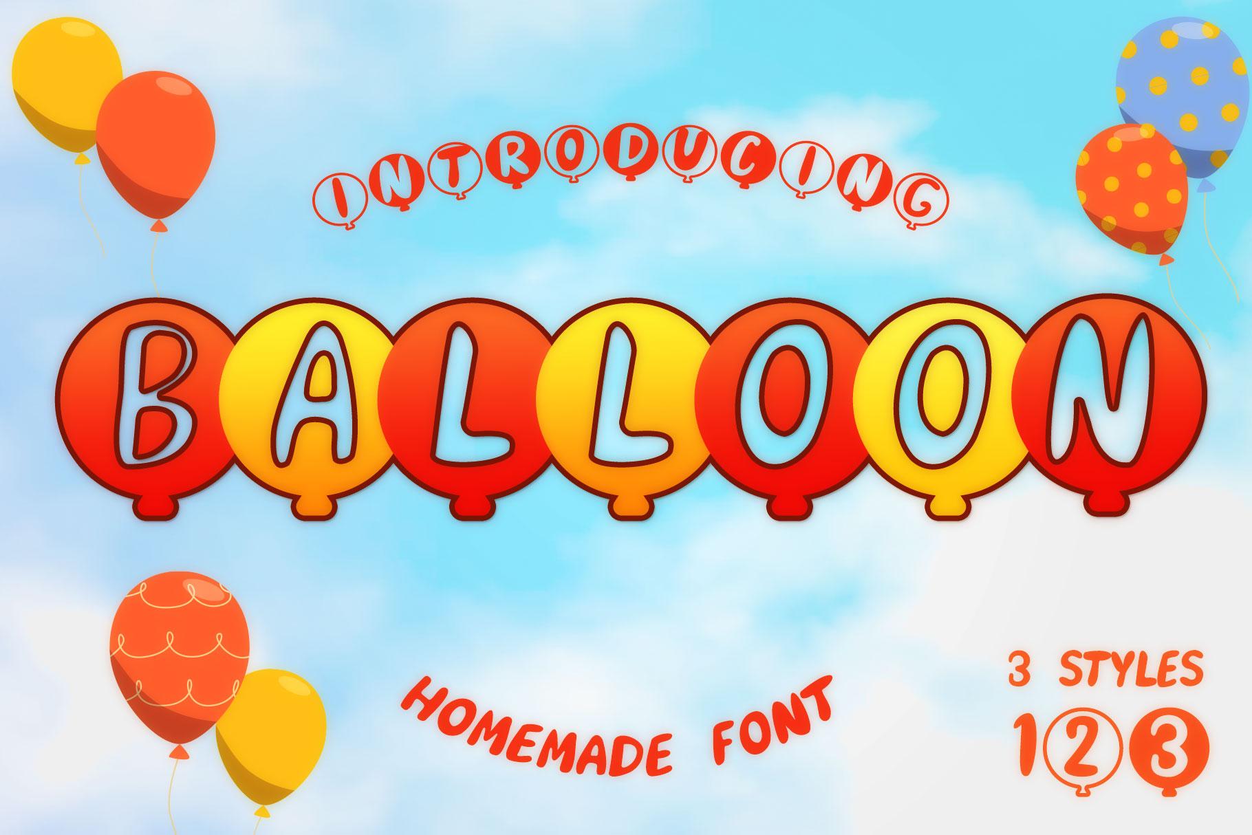 Balloon Font