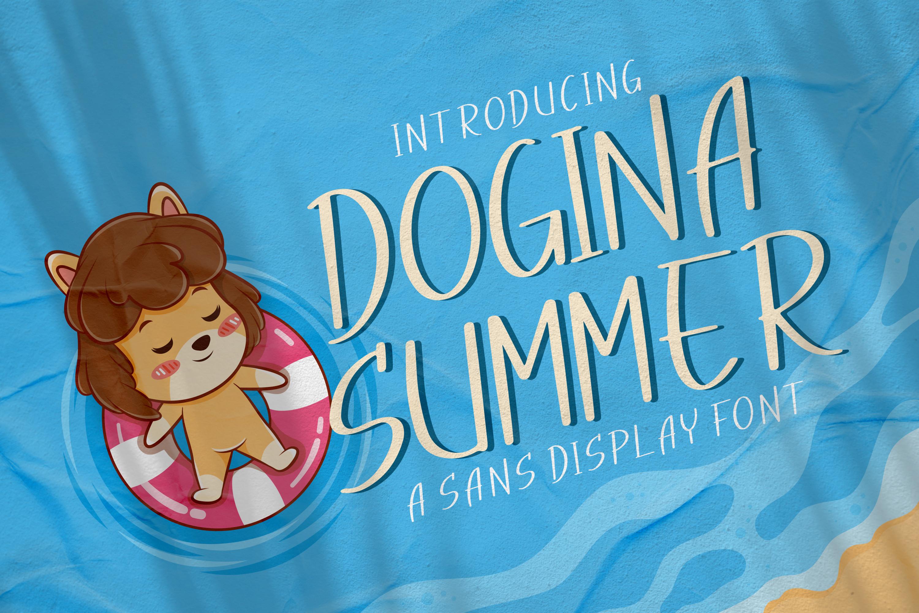 Dogina Summer Font