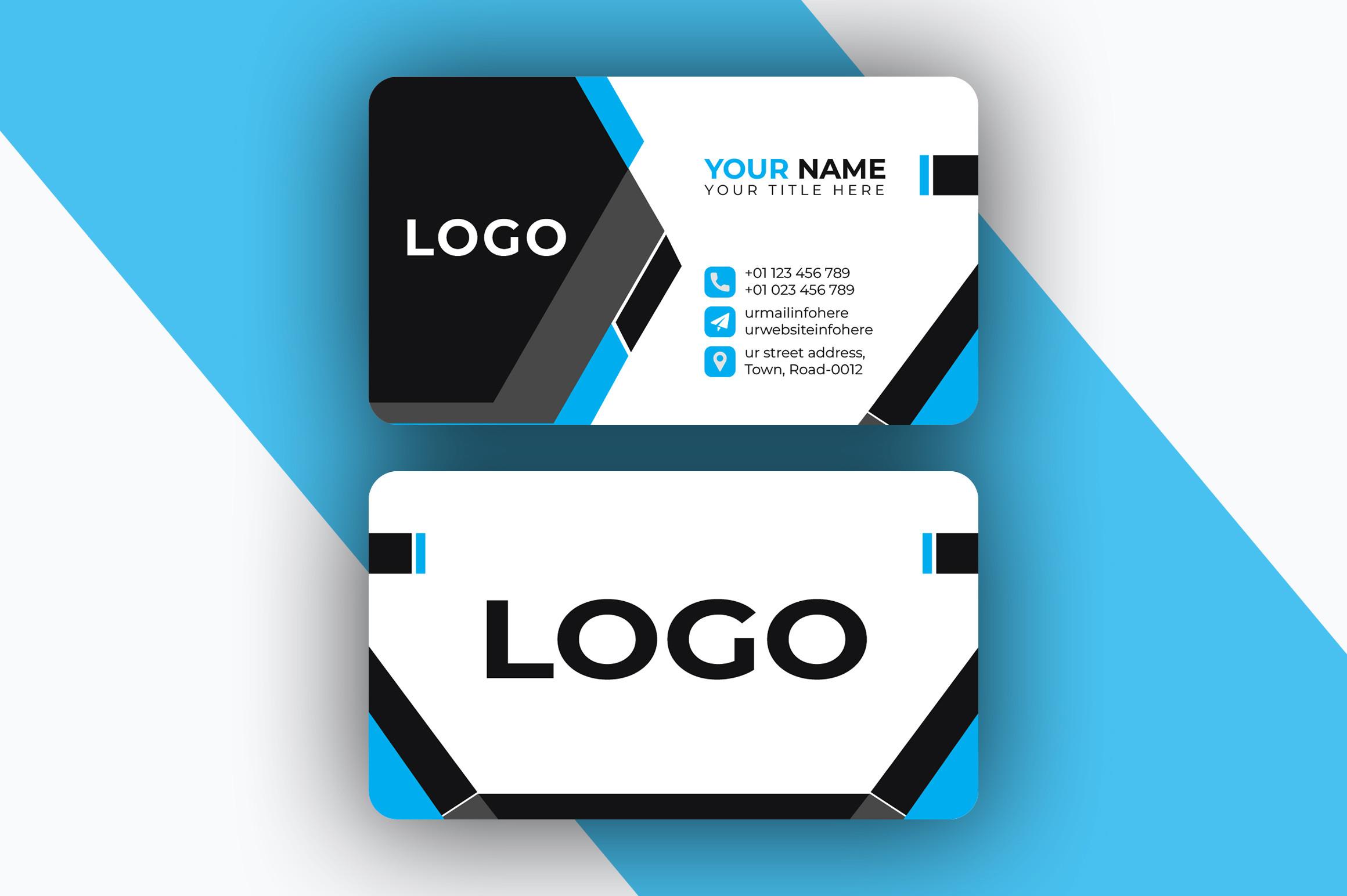 Modern Stylish Business Card Template