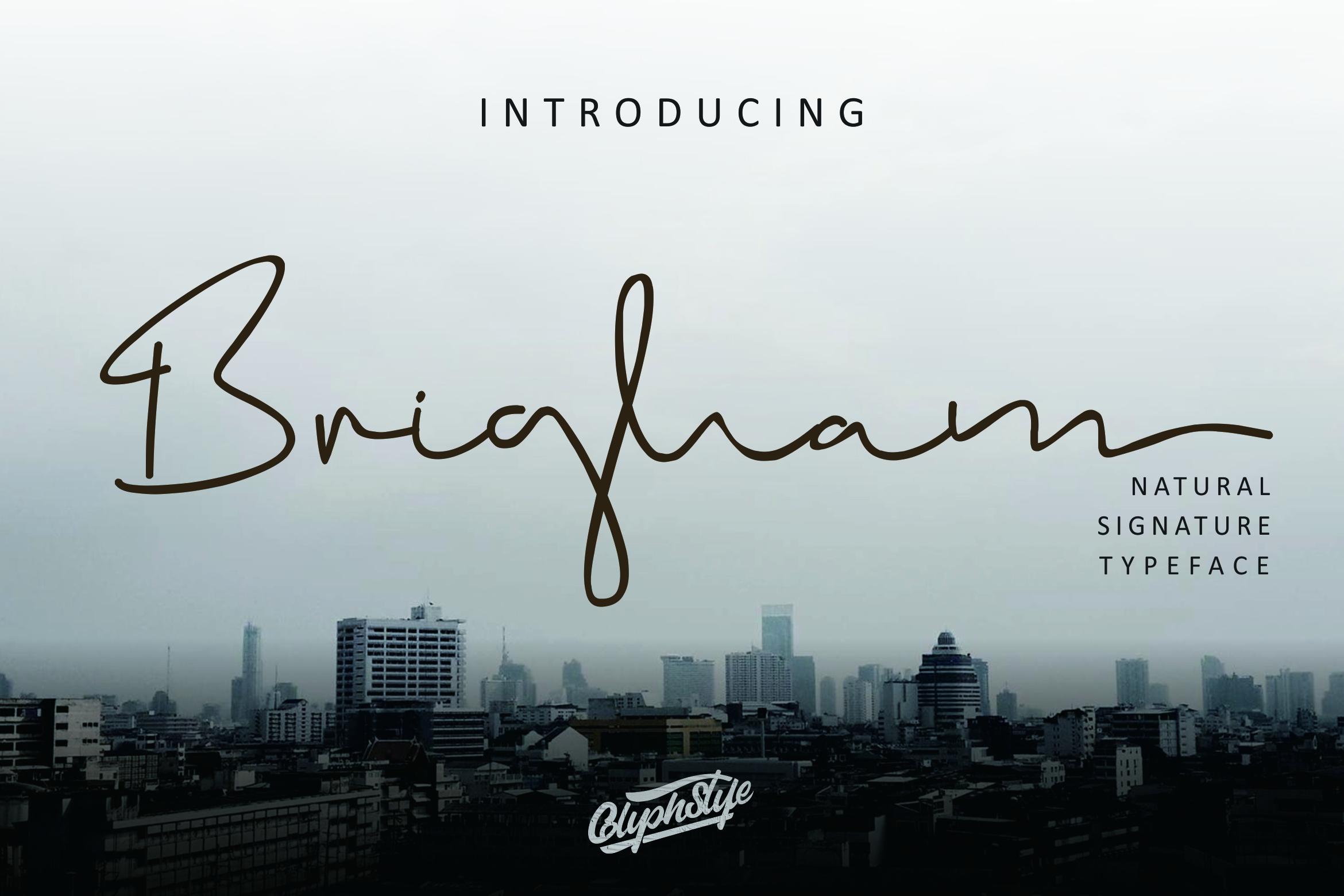 Brigham Script Font